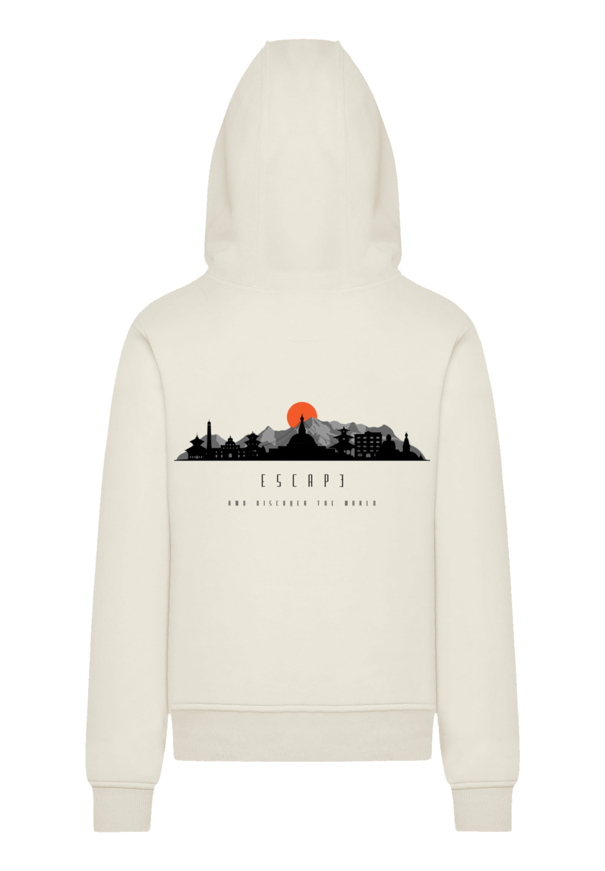 F4NT4STIC Kapuzenpullover »Escape Discover the World Asian Town«, Premium Qualität, ESCAPE Collection
