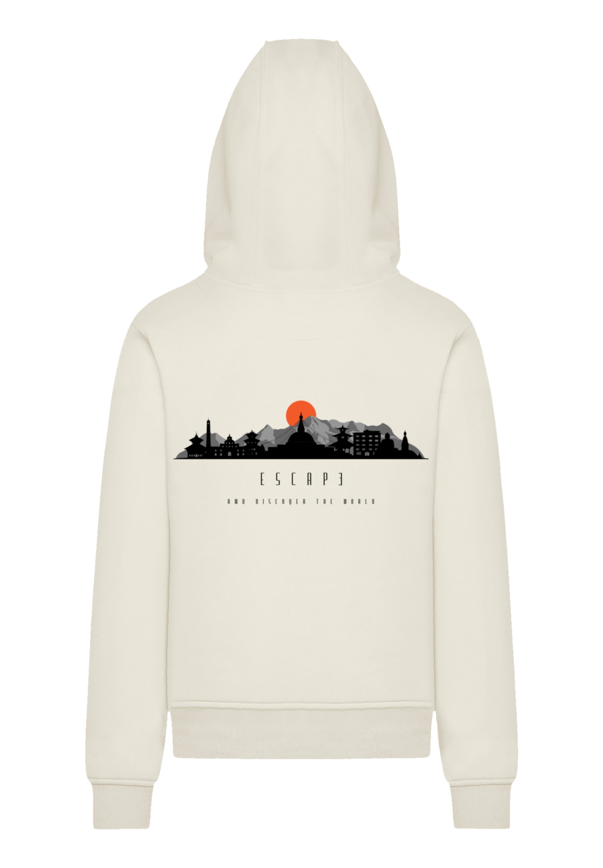 F4NT4STIC Kapuzenpullover "Escape Discover the World Asian Town" Premium Qu günstig online kaufen