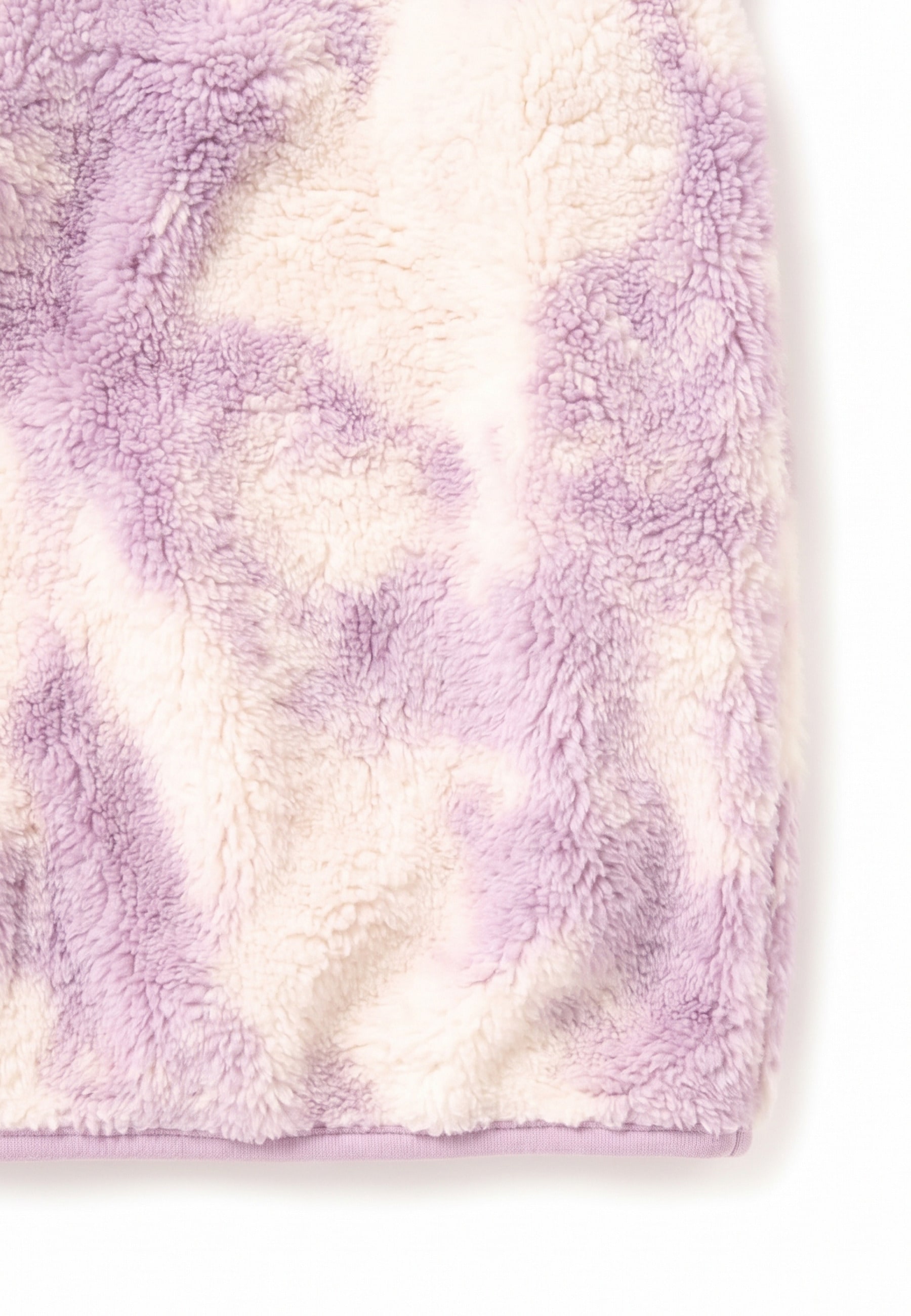URBAN CLASSICS Fleecejacke »Urban Classics Ladies Printed Sherpa Jacket« 1 Stk. tlg. ohne Kapuze