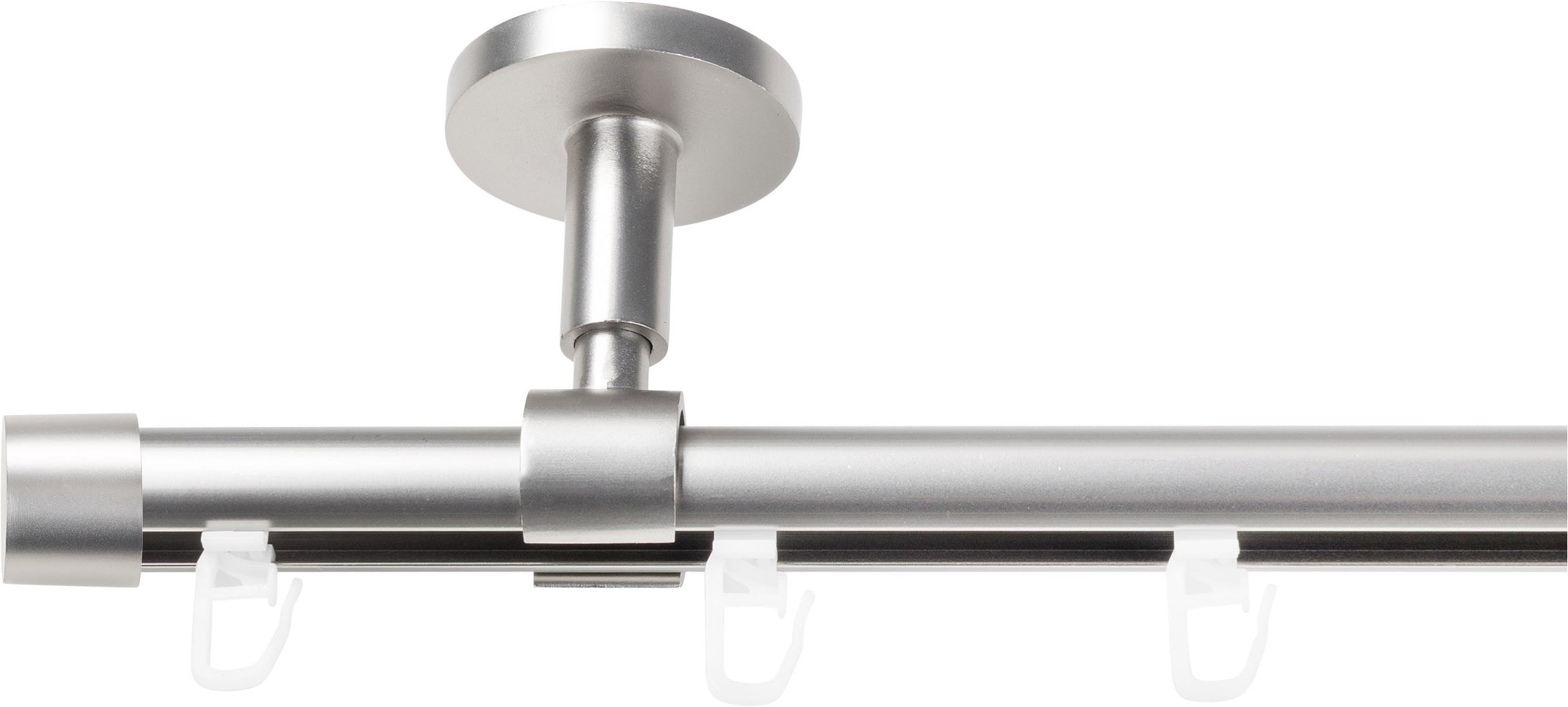 SN DECO GROUP Gardinenstange "Gardinenstange Innenlauf Brest Ø 19 mm, 1-läufig, Fixmaß" Ø 19 mm Fixmaß;kürzbar