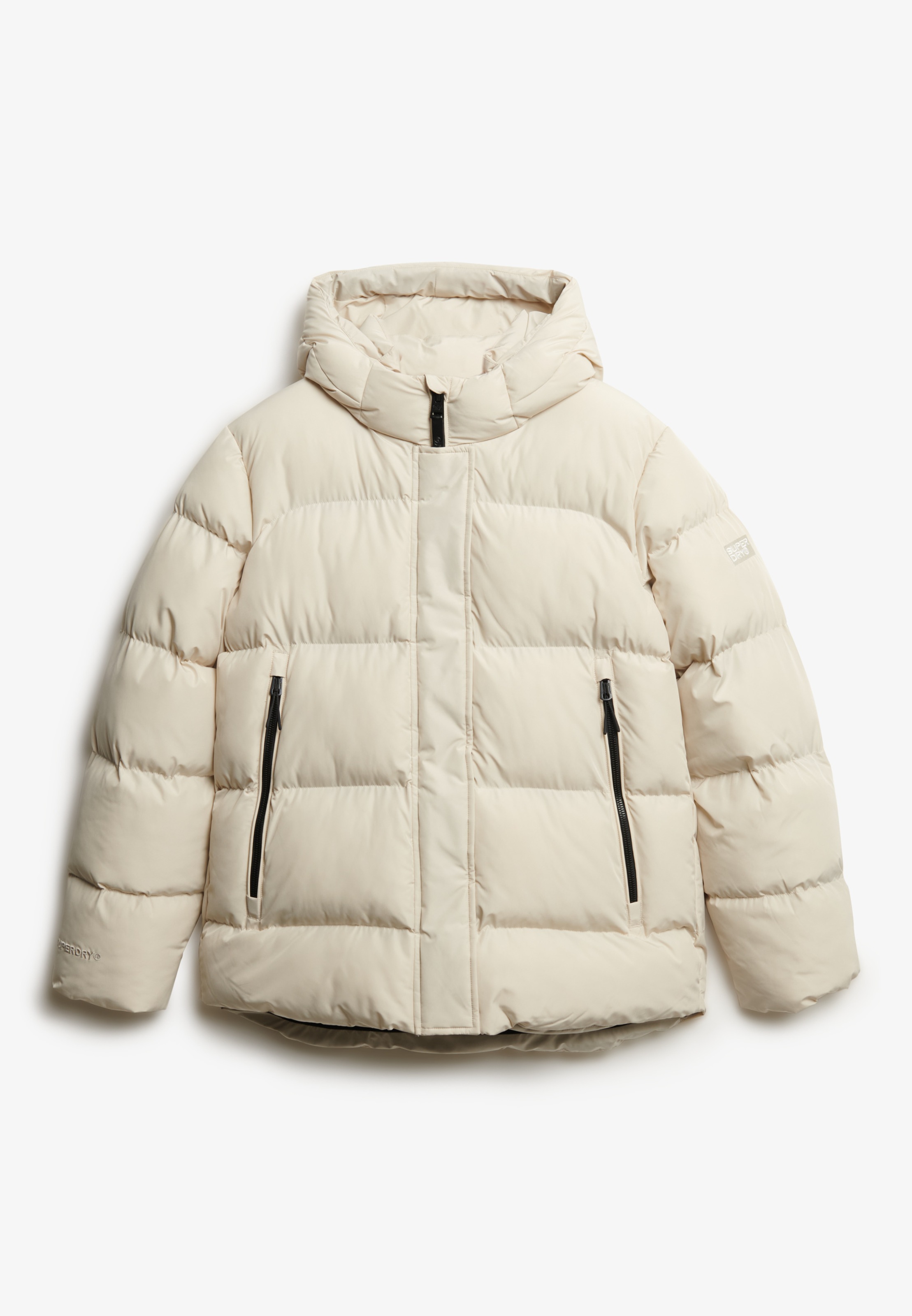 Superdry Steppjacke »HOODED 5 BAFFLE SPORTS PUFFER«, mit Kapuze