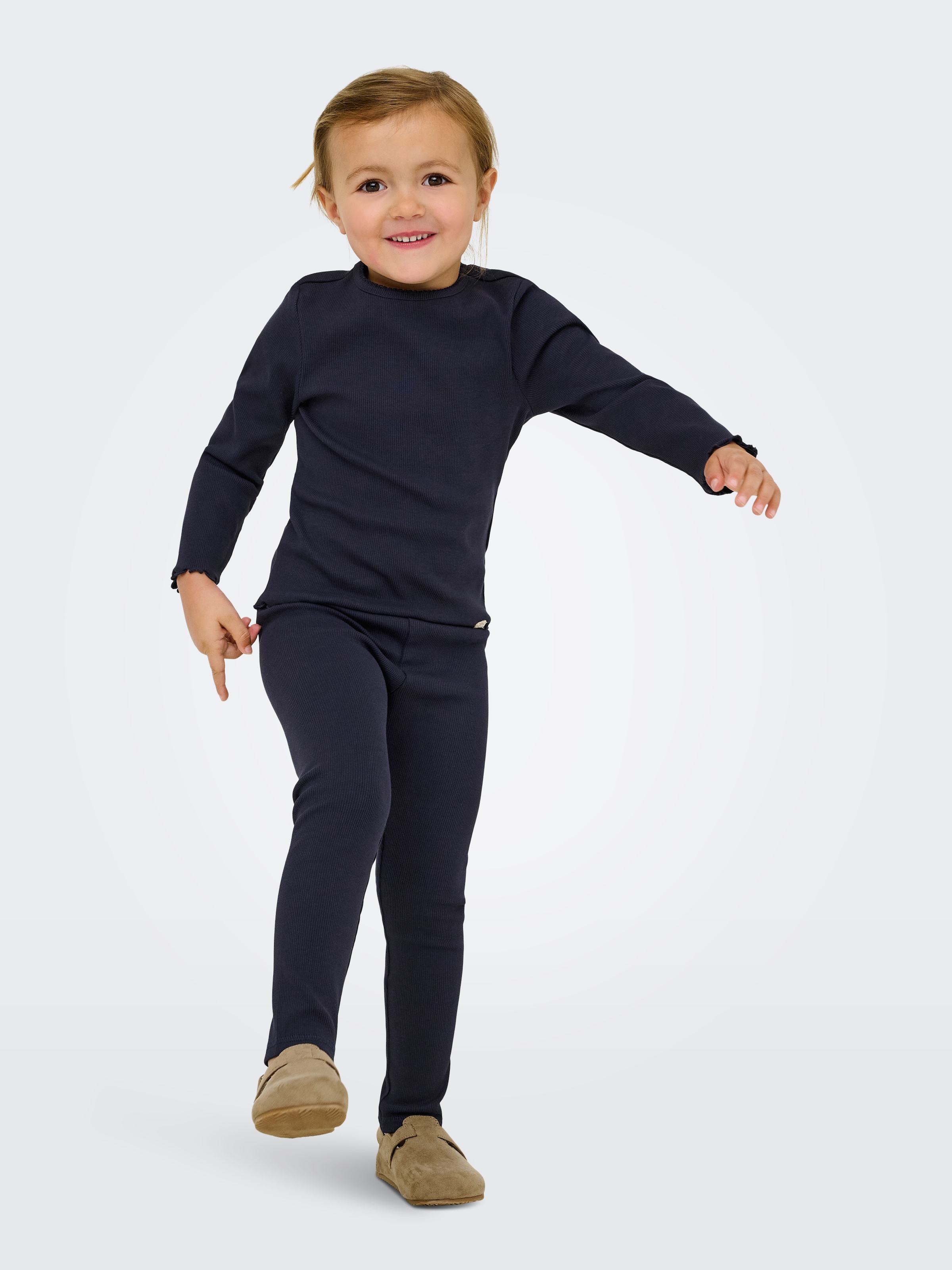 KIDS ONLY Leggings »KMGTRINNY SOLID LEGGING JRS NOOS«  Baumwollmischung, figurbetont
