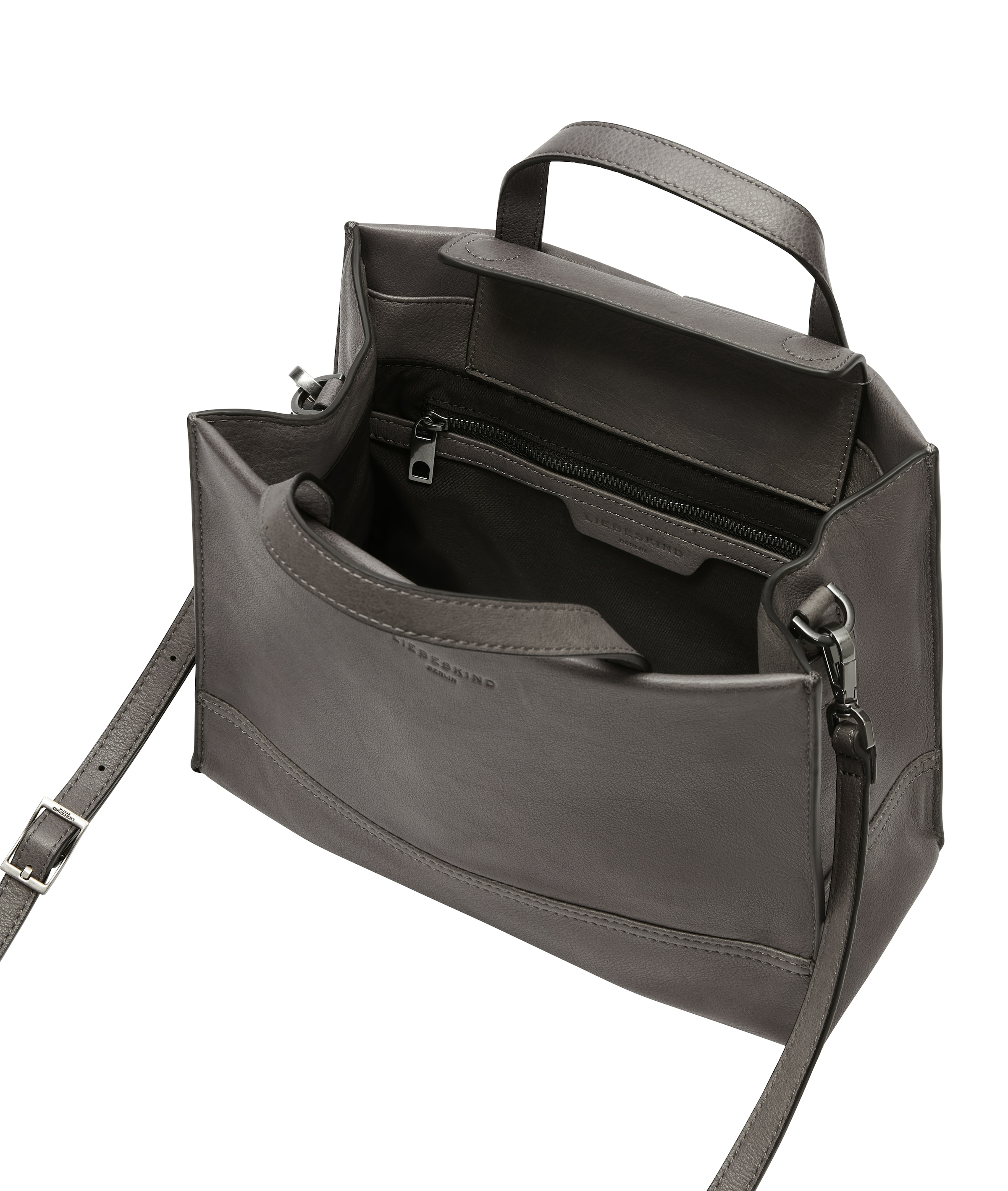 Liebeskind Berlin Henkeltasche »Satchel M LOU 2 3D LEATHER«, Schultertasche Handtasche Damen Umhängetasche