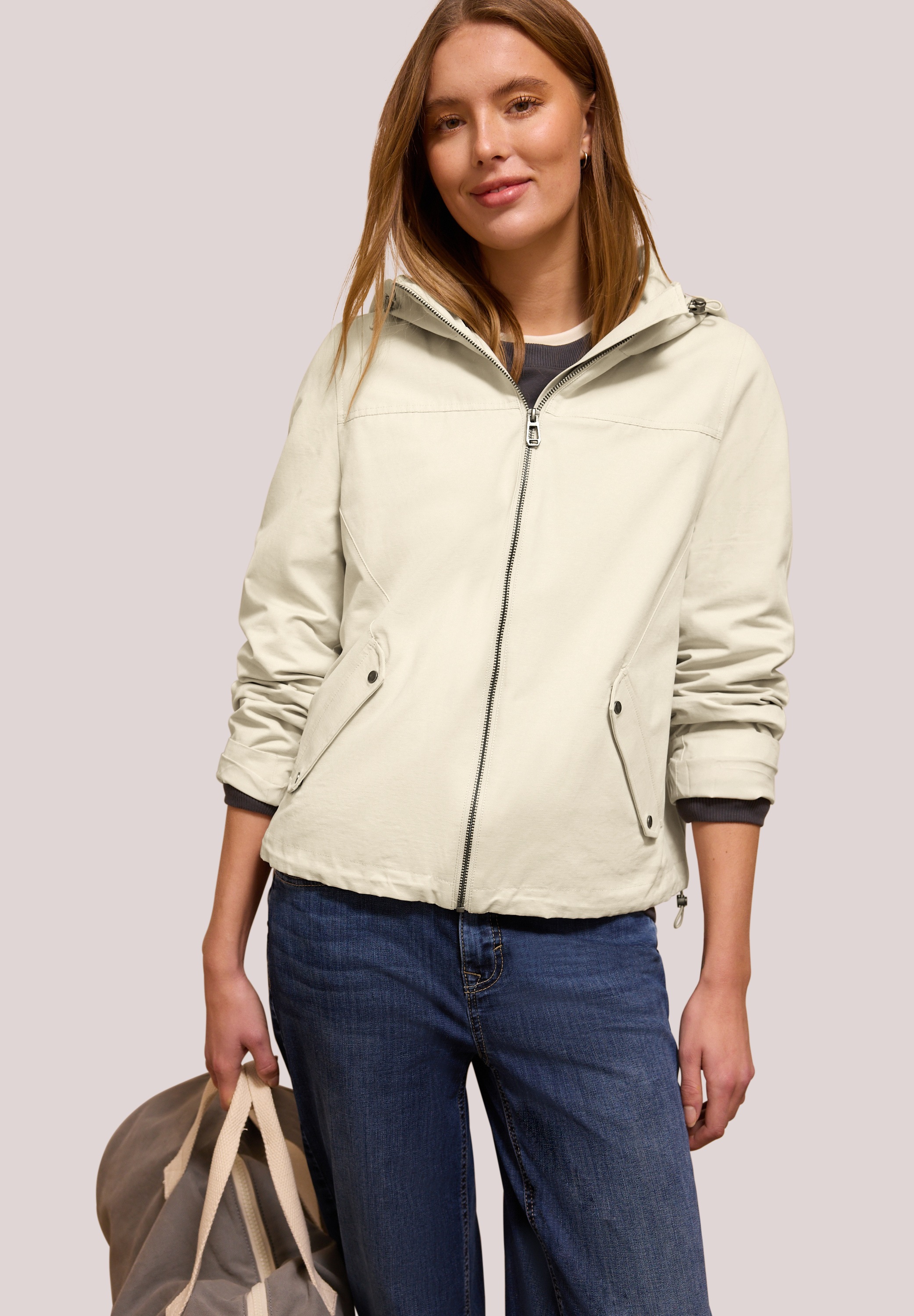 STREET ONE STUDIO Parka mit Kapuze im Hoodie-Style günstig online kaufen