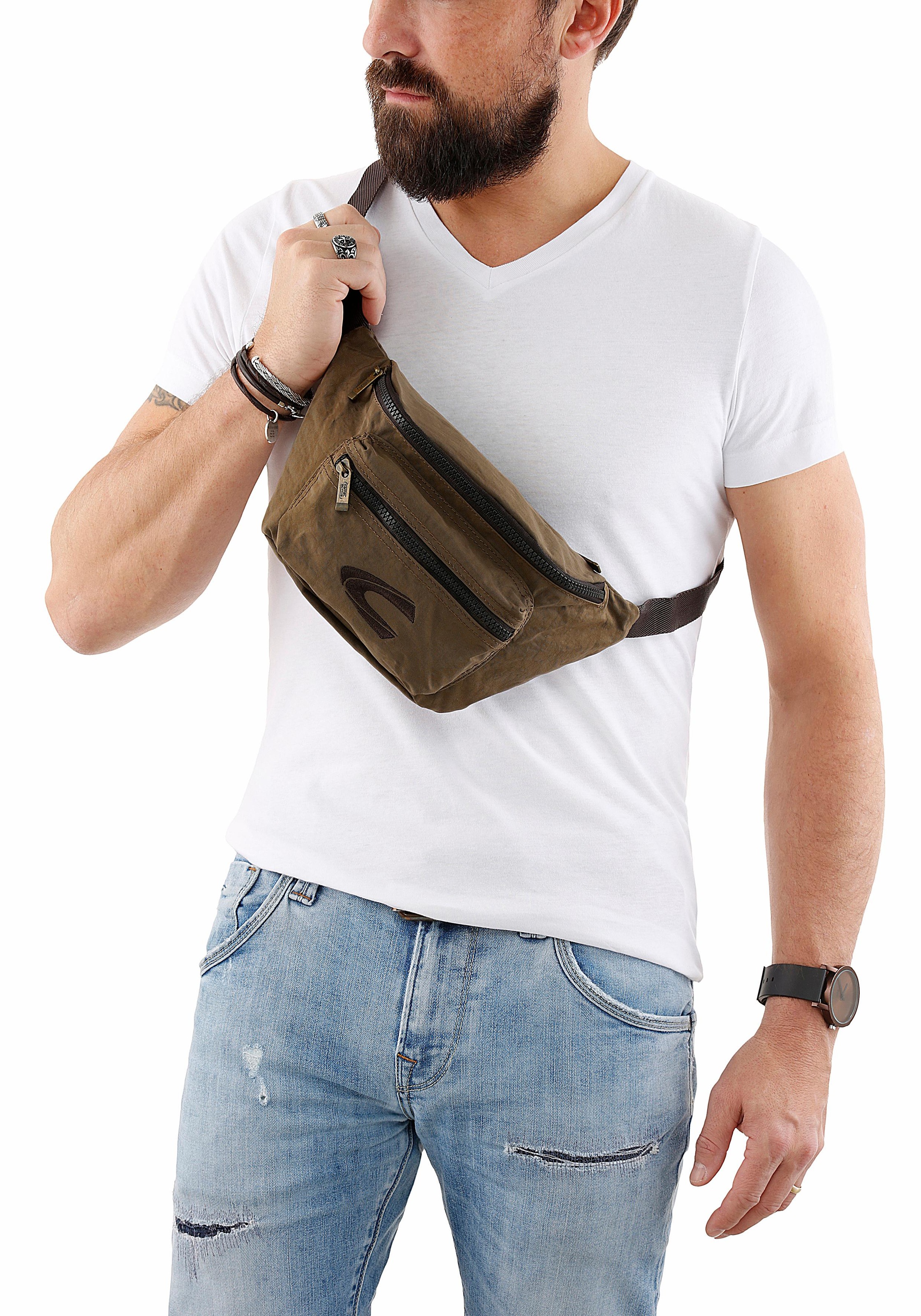 Thumbnail - camel active Bauchtasche "Journey" aus leichtem robusten Nylon, funktional perfekt für alle Lebenslagen