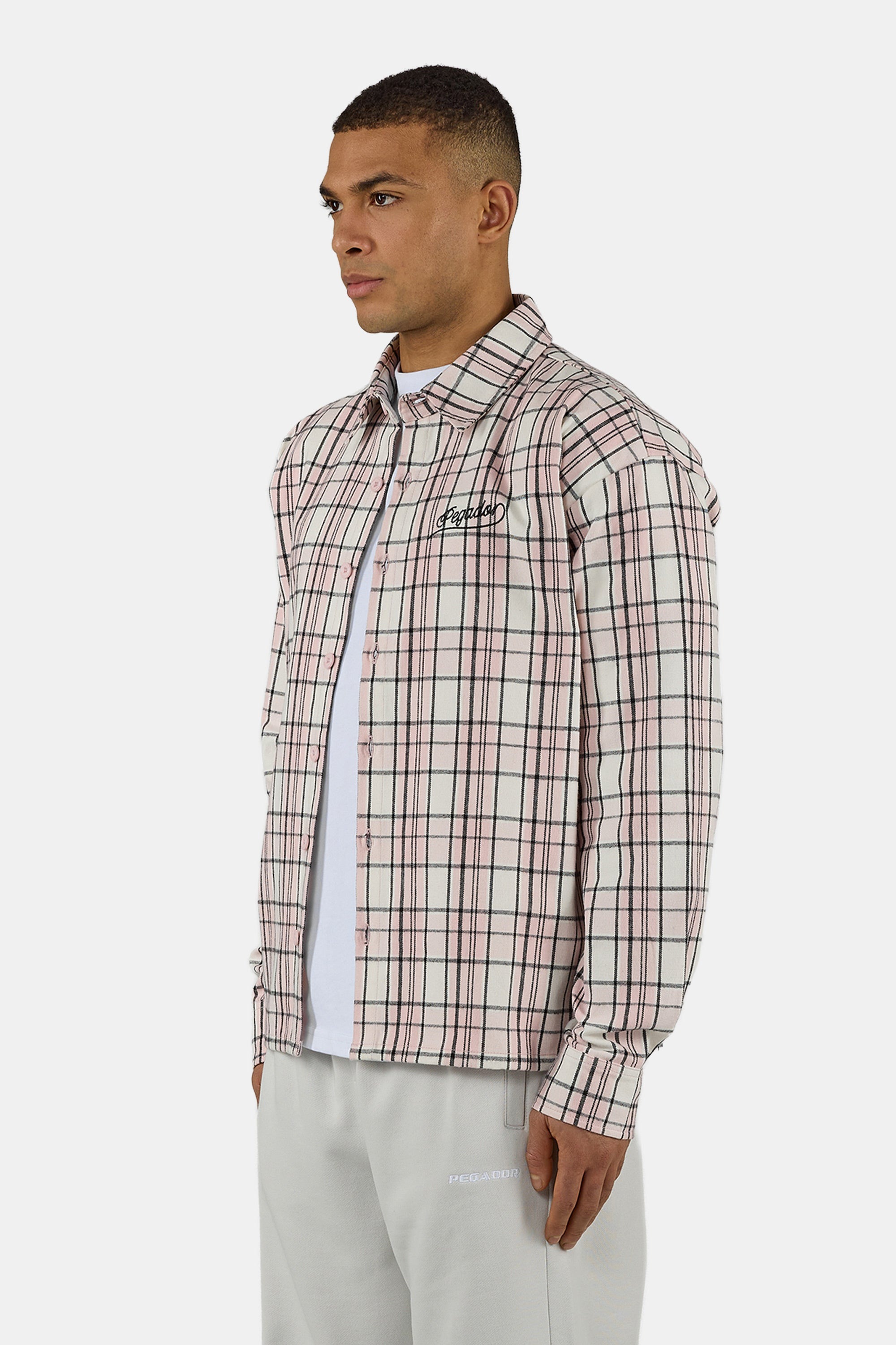 PEGADOR Langarmhemd »Soglio Oversized Flannel Shirt« Baumwolle, oversize