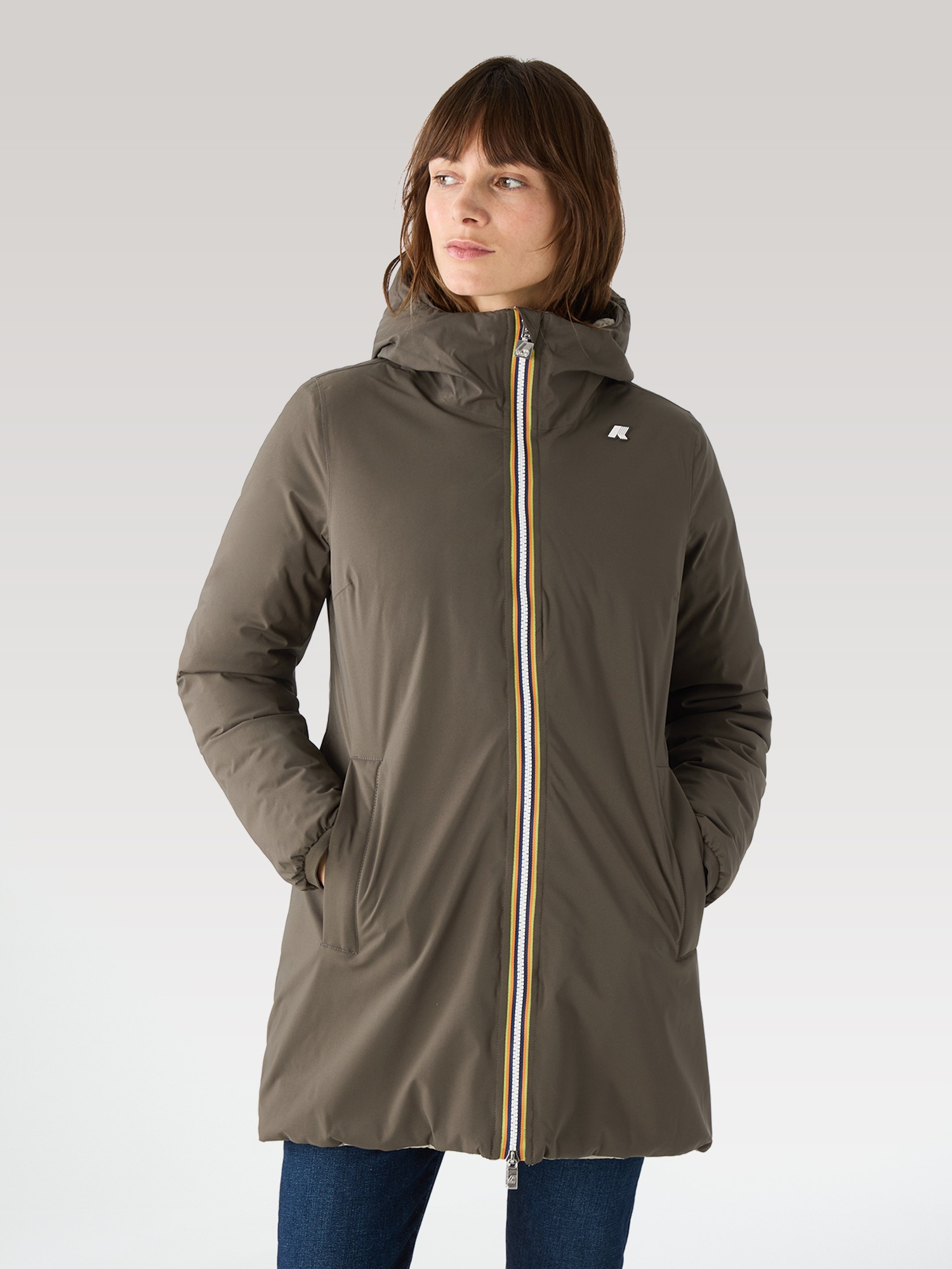 K-WAY Funktionsjacke »K-Way Winterjacke SOPHIE ST THERMO DOUBLE zum Wenden«