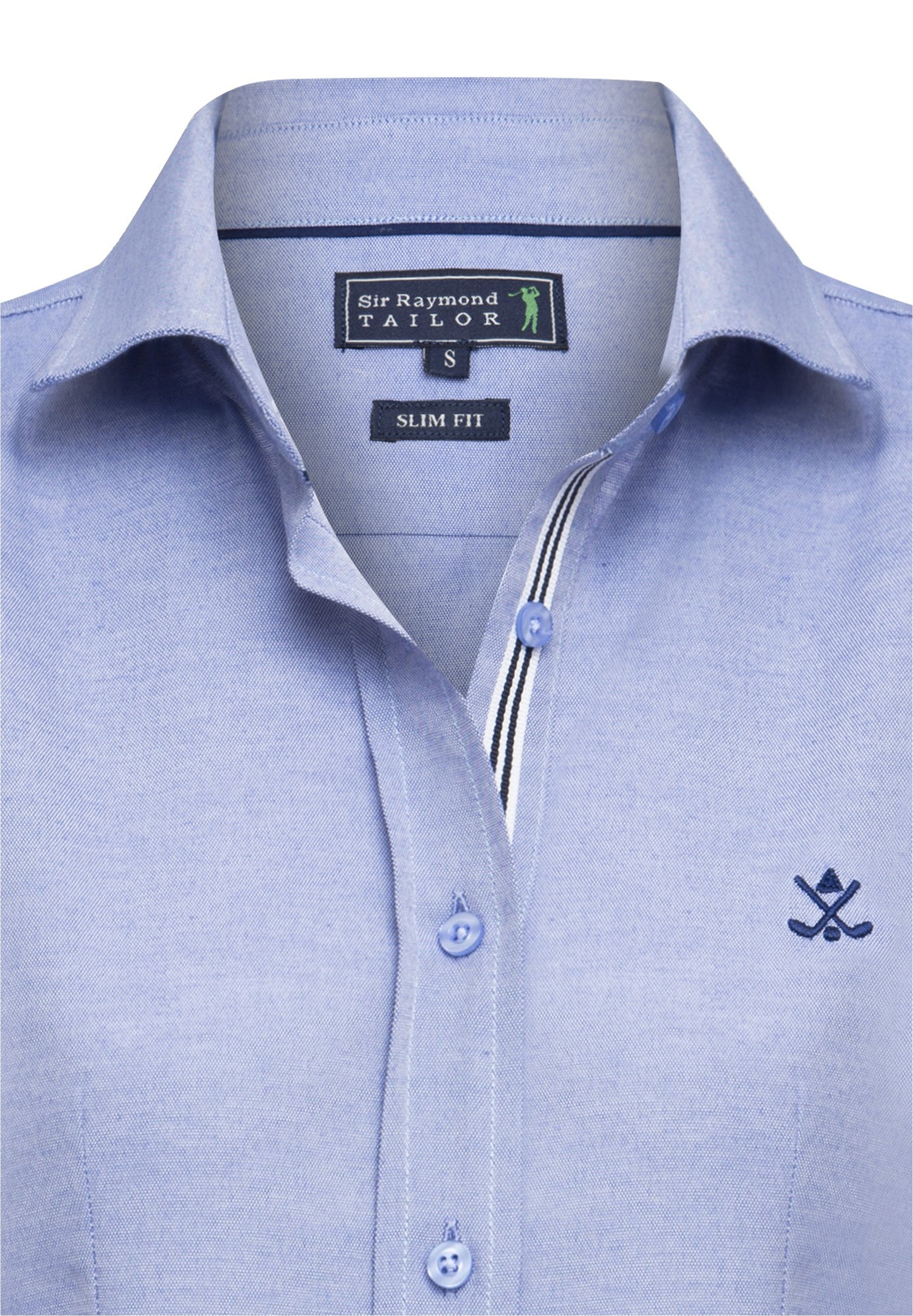 SIR RAYMOND TAILOR Klassische Bluse »Lolas«, mit kleiner Marken-Stickerei