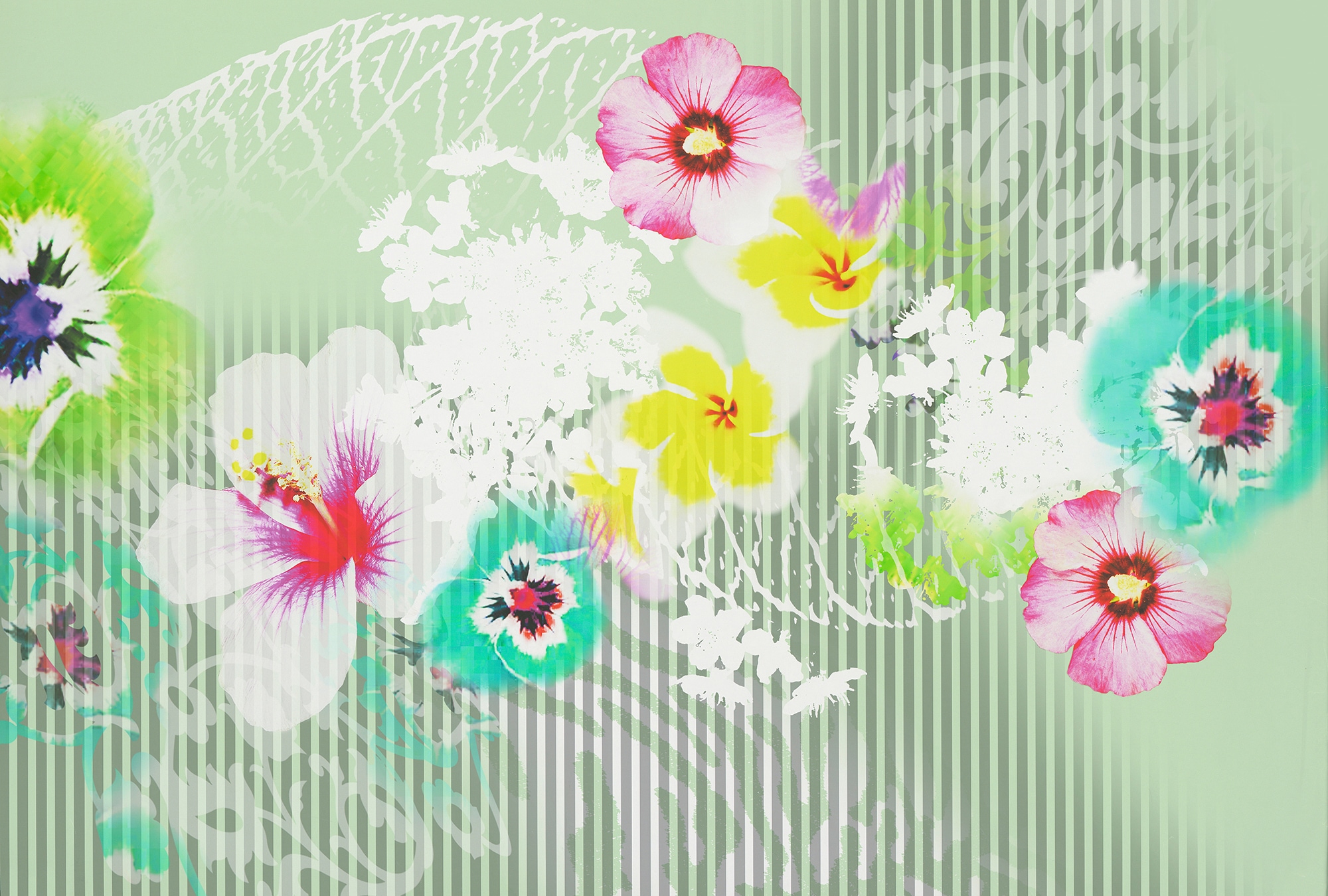 Architects Paper Fototapete "Atelier 47 Blossom Design 1" floral glatt Vlies, Wand, Schräge, Decke