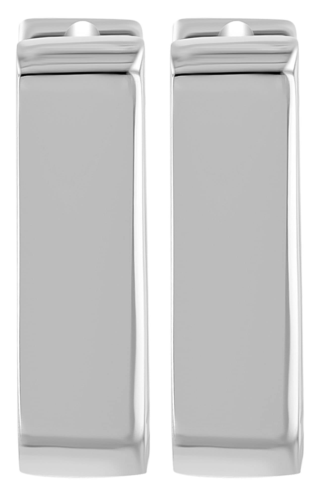 Adelia´s Klappcreolen »Damen Ohrringe – Klappcreole aus 925 Silber« Ideal als Geschenk zum einfach so