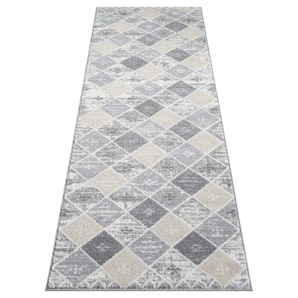Carpet City Teppich »FLAIR179«, rechteckig, 11 mm Höhe, Kurzflor-Teppich, Skandi-Stil, Wohnzimmer