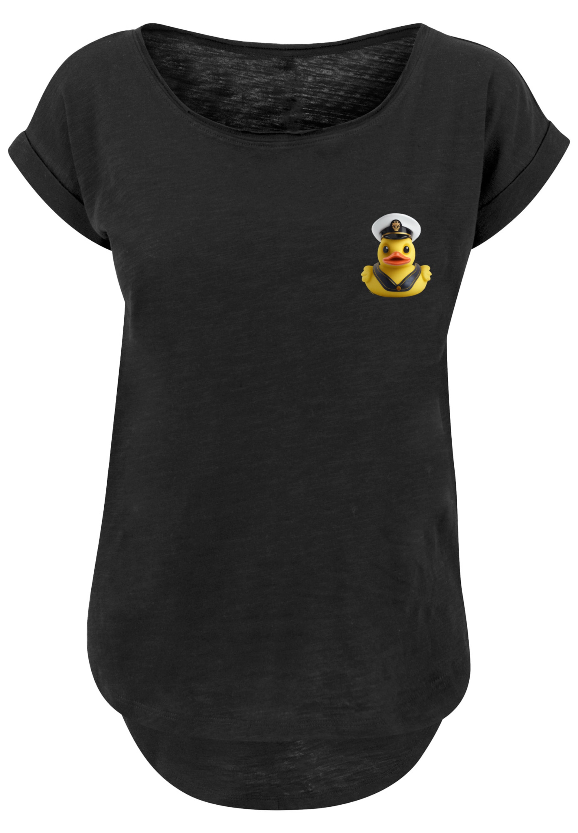 F4NT4STIC T-Shirt "Rubber Duck Captain Long", Print günstig online kaufen