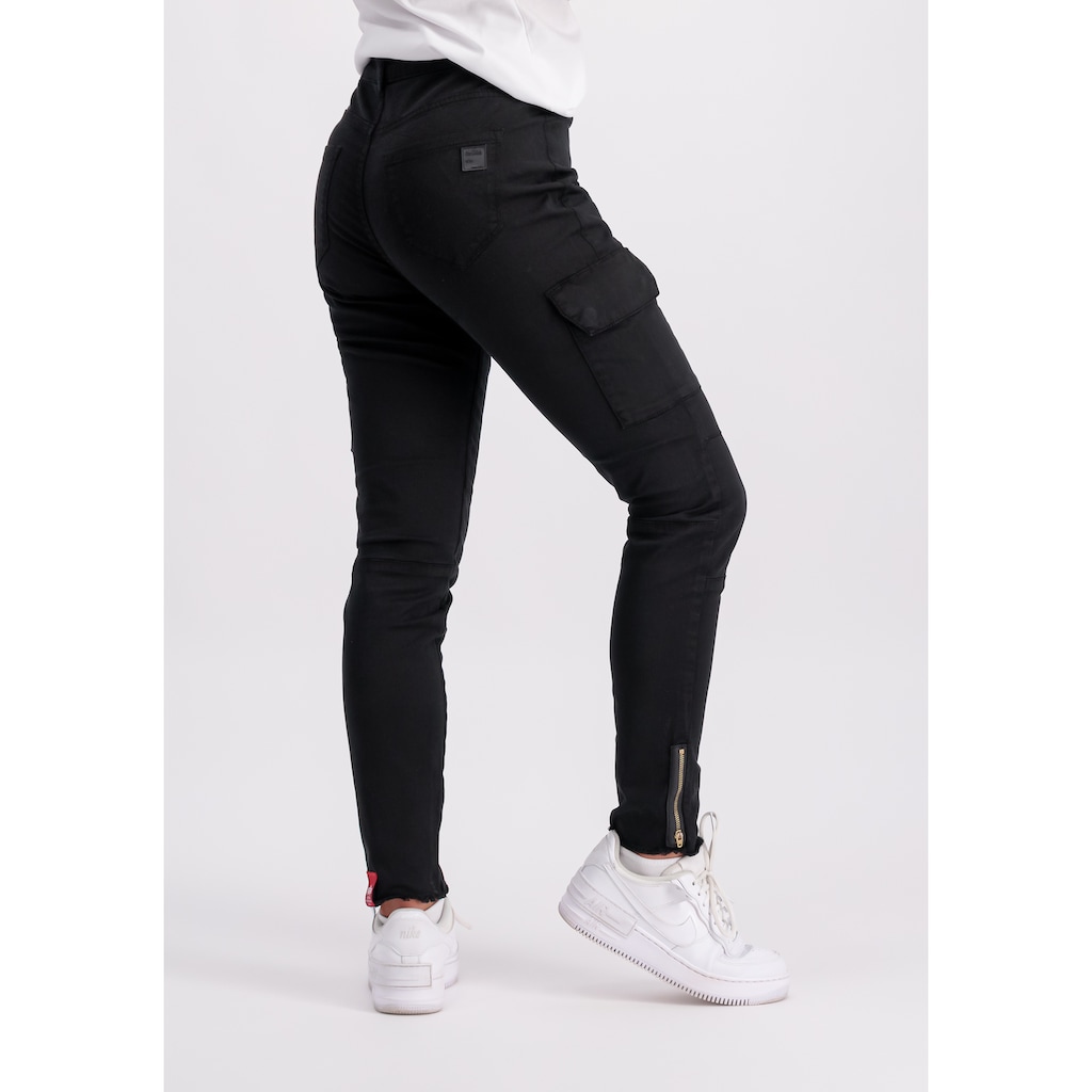 Alpha Industries Cargohose »ALPHA INDUSTRIES Women - Cargo Pants Cargo Zip Pant Wmn«