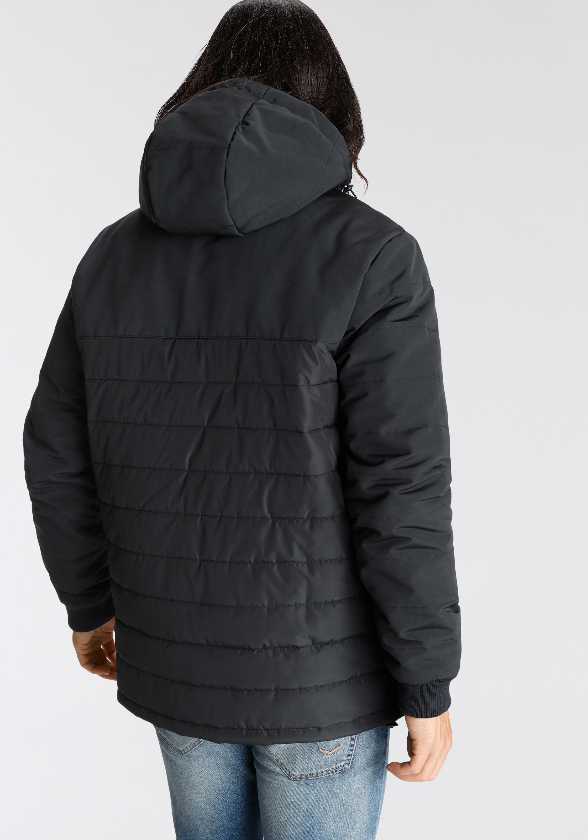 ALPENBLITZ Steppjacke »&quot; Namsos&quot;« mit Kapuze mit Mixmaterialien JW8504