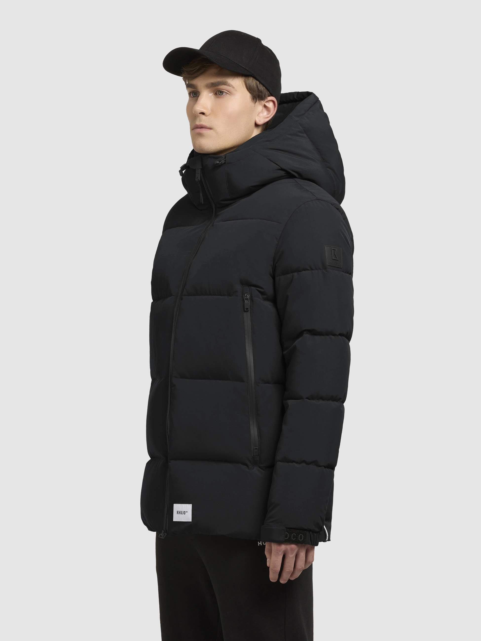 khujo Steppjacke »ROAN«, mit Kapuze