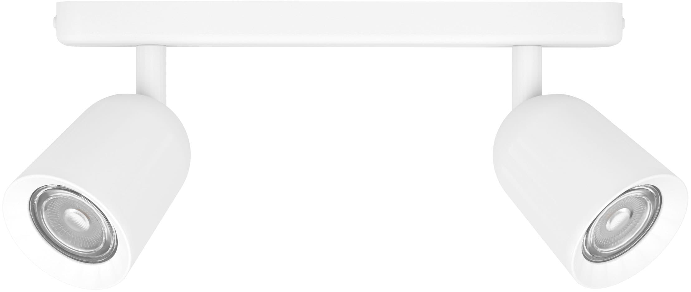 EGLO Deckenspot »CAMALDOLI Spotlampe - Stahl - GU10 - 2X10W - IP20« GU10 1 Stk. Wandleuchte, Wandspot, schwenkbar, Strahler, L30 x B4,5 x H11,5 cm