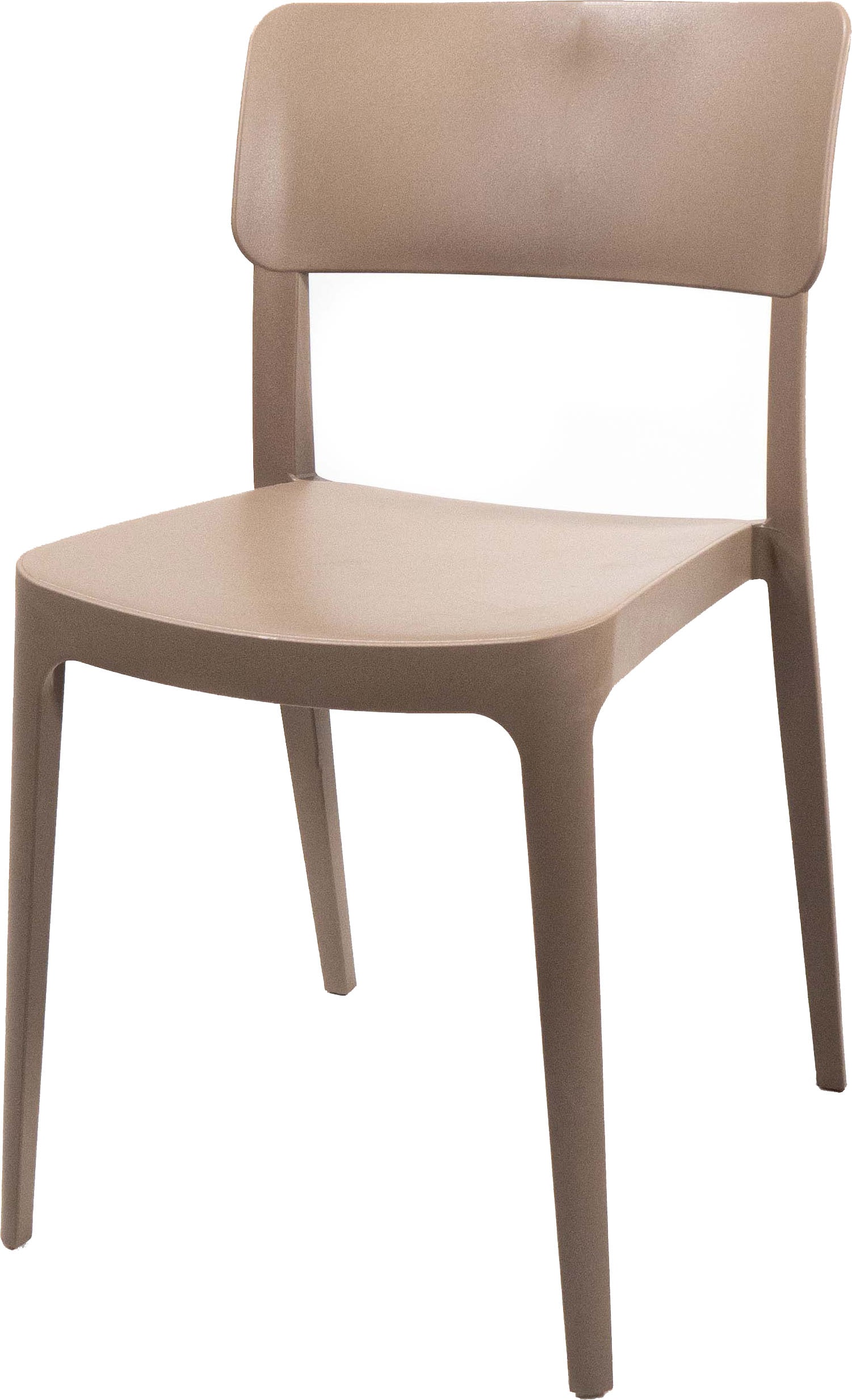 Essentials Stapelstuhl »Wing«, 1 St., sandfarben beige, Kunststoff