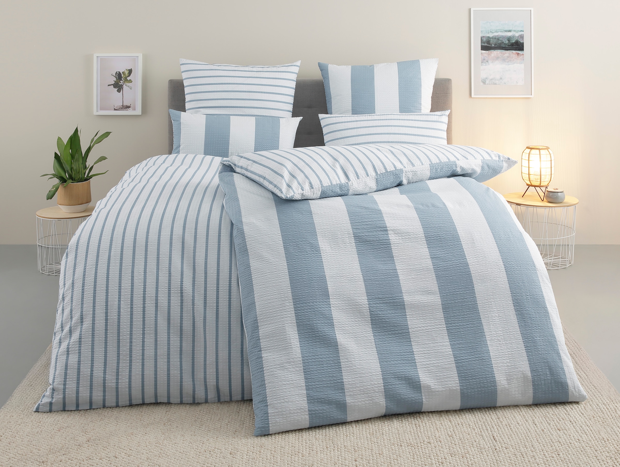 OTTO home Bettwäsche "Sari" 2 in verschiedenen Qualitäten, moderne Bettwäsc günstig online kaufen