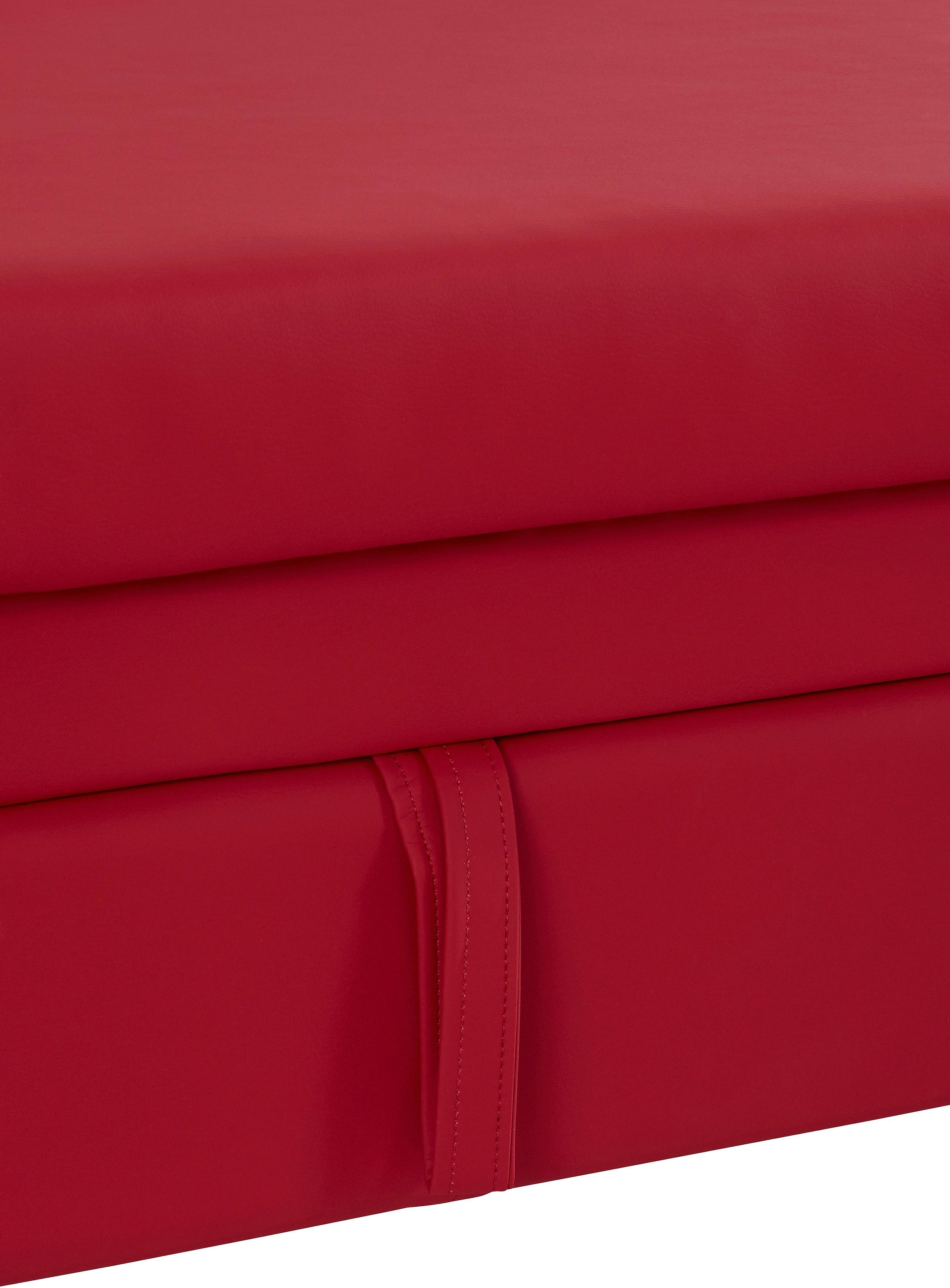 COTTA Ecksofa »Caluso L-Form«, mit Kopfteilverstellung, wahlweise mit Bettfunktion & Bettkasten