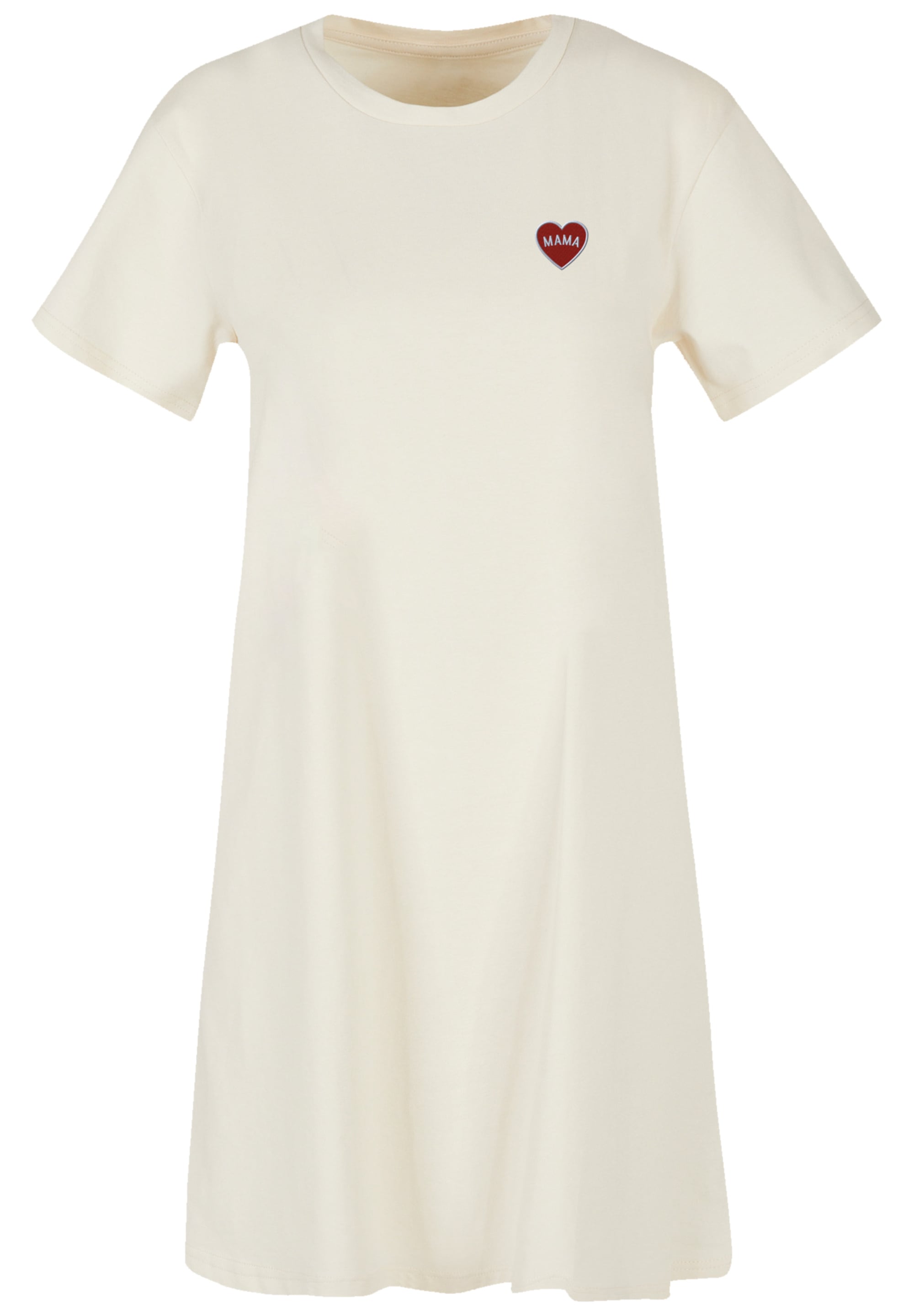 F4NT4STIC Shirtkleid »Mama Herz Bestickt«, Premium Qualität