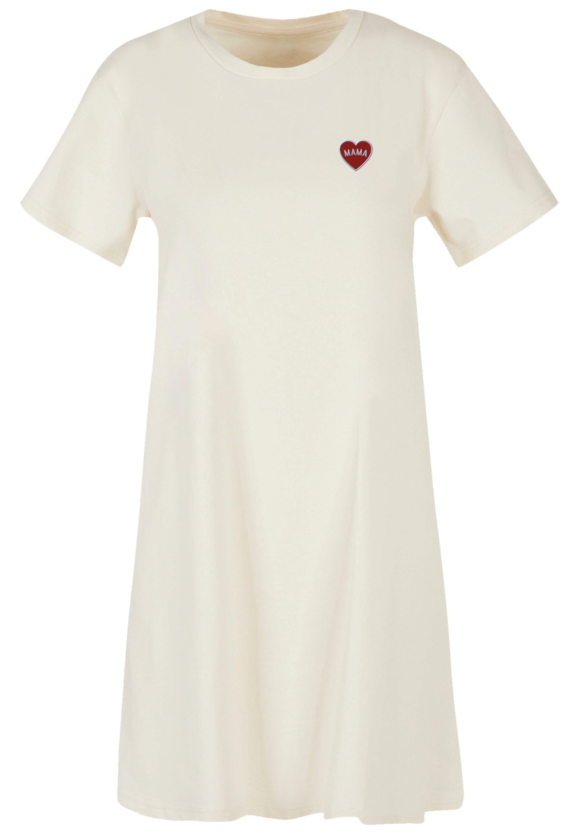 F4NT4STIC Shirtkleid "Mama Herz Bestickt", Premium Qualität günstig online kaufen