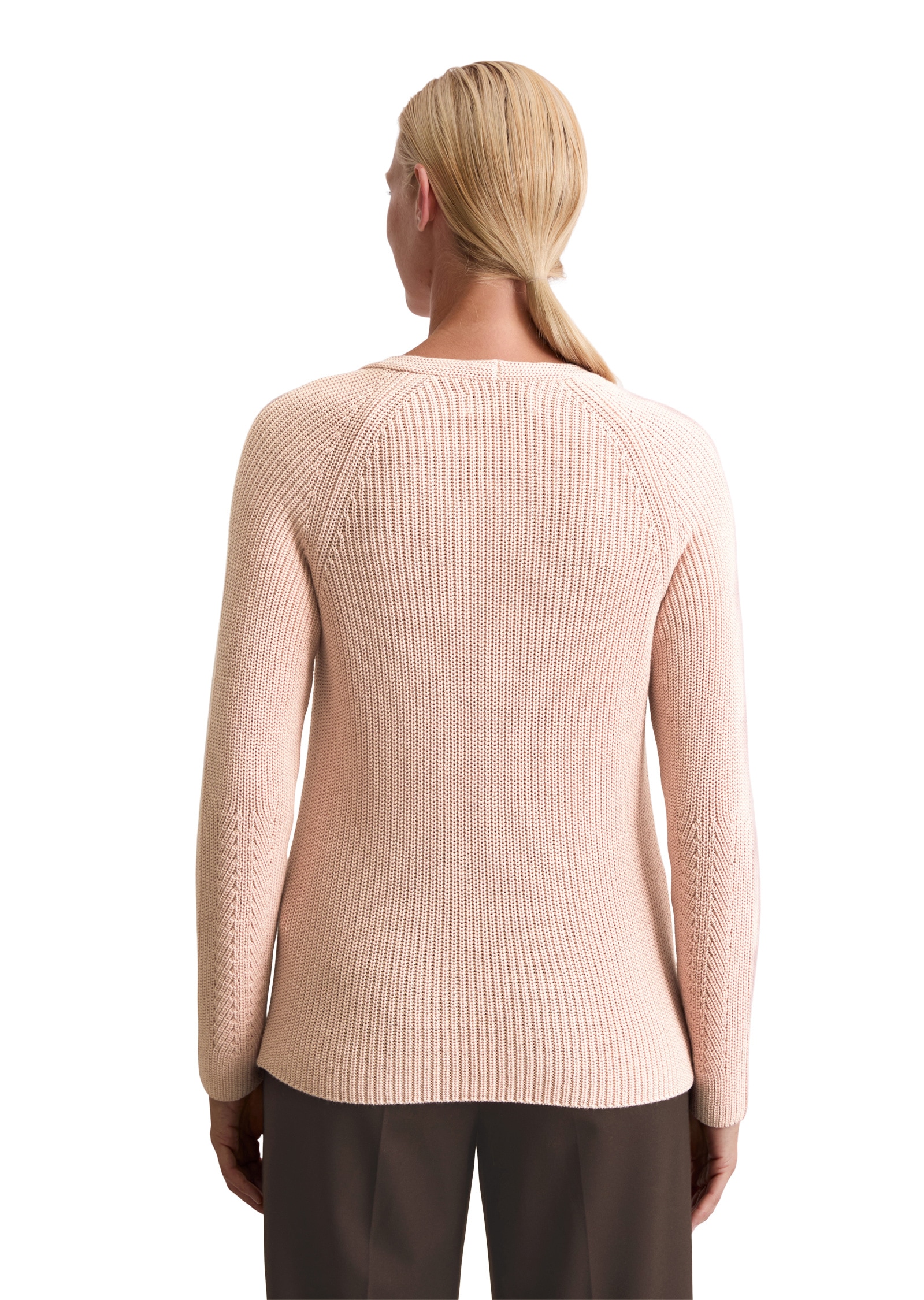 Marc O'Polo Strickpullover »aus softem Baumwoll-Garn«