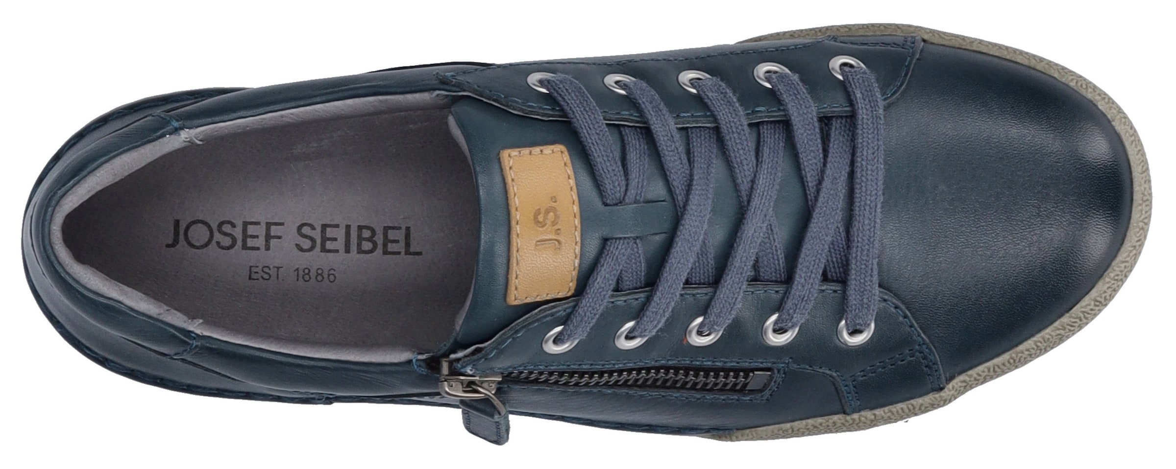 Josef Seibel Sneaker »Claire 13«, mit Wechselfußbett, Freizeitschuh, Halbschuh, Schnürschuh