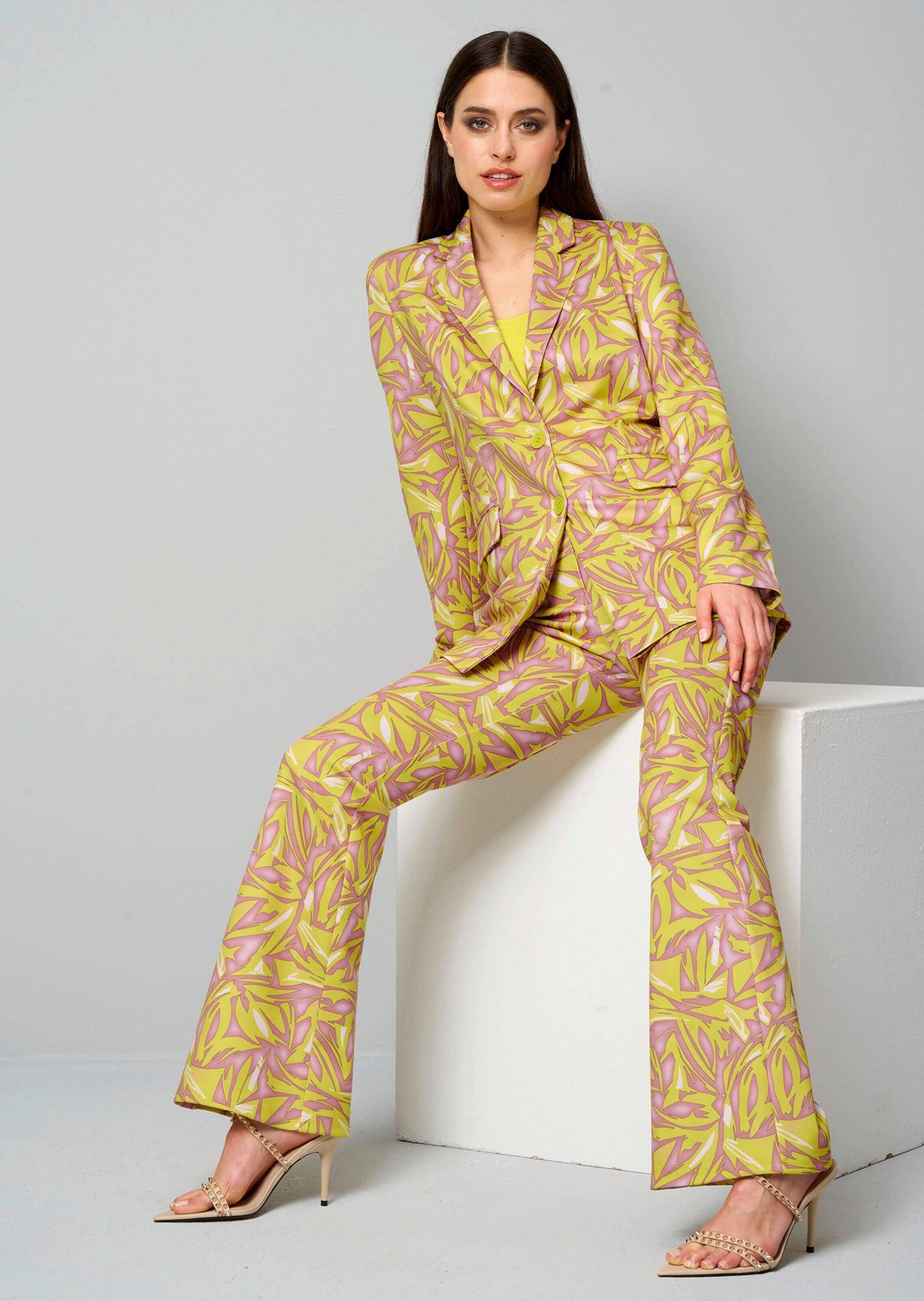 Alba Moda Jackenblazer »Blazer Blazer mit grafischem Print«
