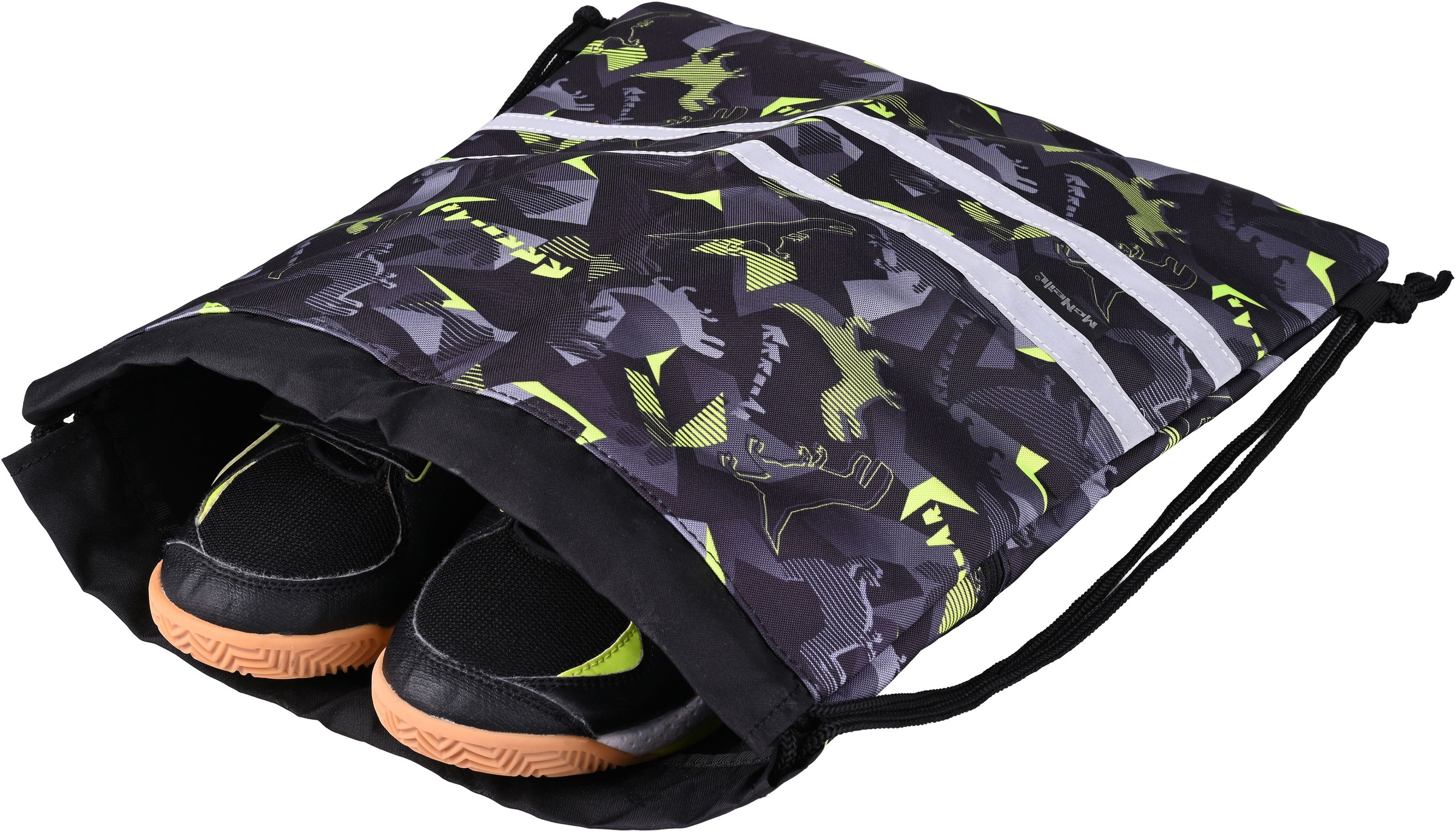 McNeill Schulranzen »Bravo, inkl. Etui, Turnbeutel,« Reflektierende Streifen auf den Schultergurten;Retroreflektierende Flächen