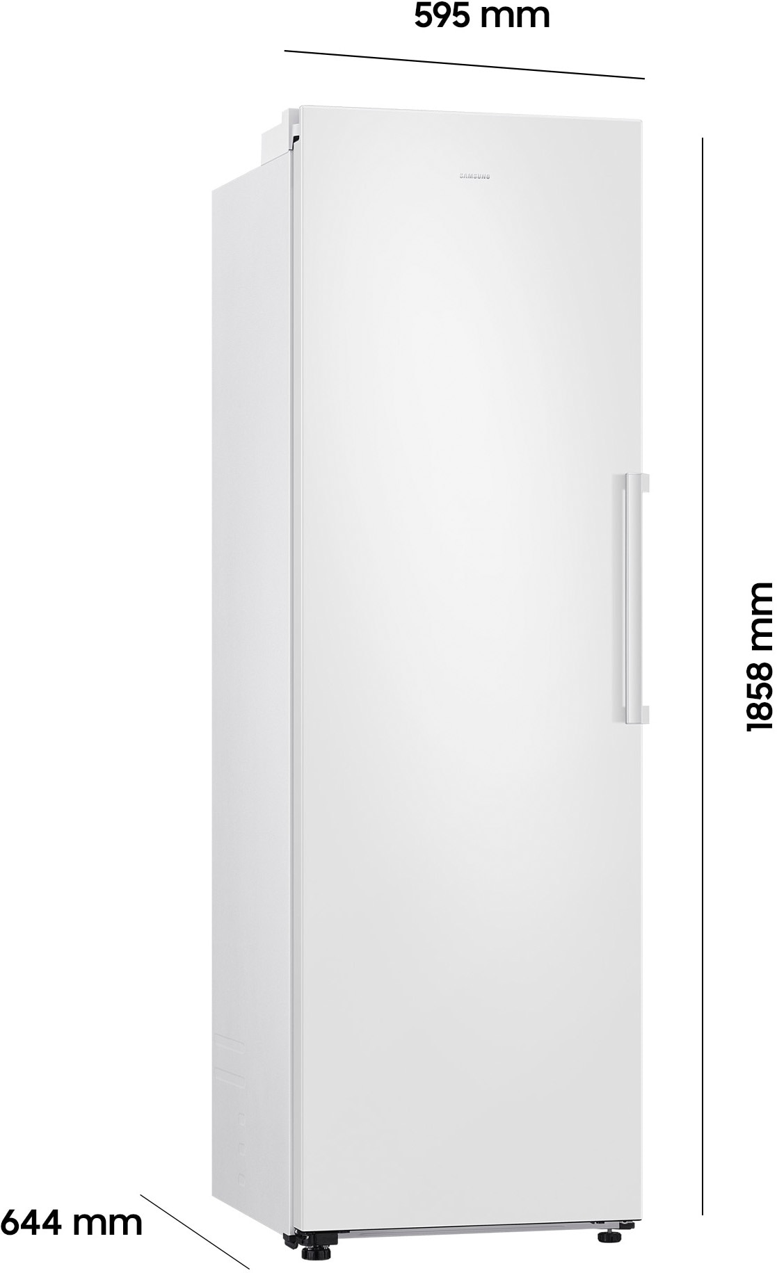 Samsung Gefrierschrank »RZ70H32KDVEF« 185,8 cm hoch 59,5 cm breit No Frost - nie wieder abtauen