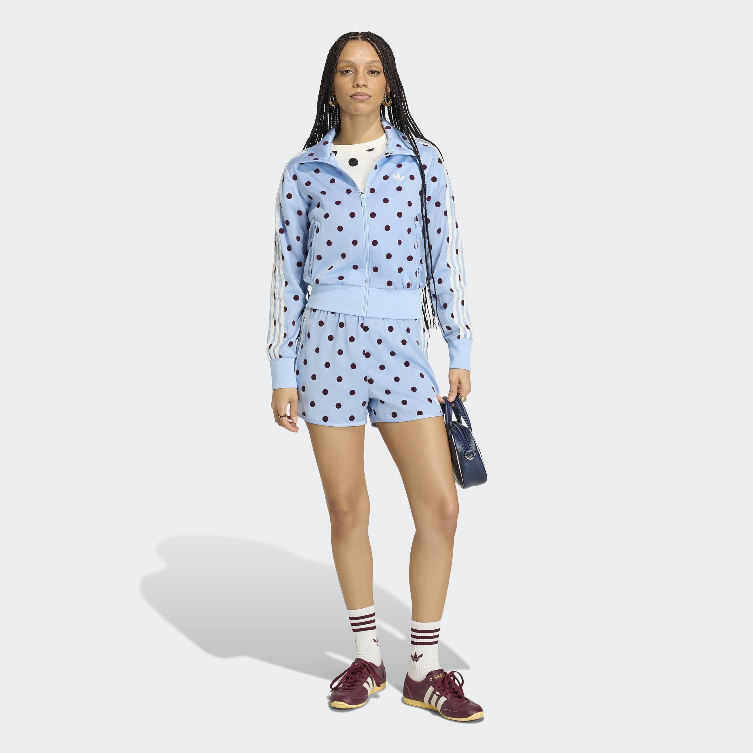 adidas Originals Trainingsjacke »SATIN POLKA-DOTS TT TRACK«