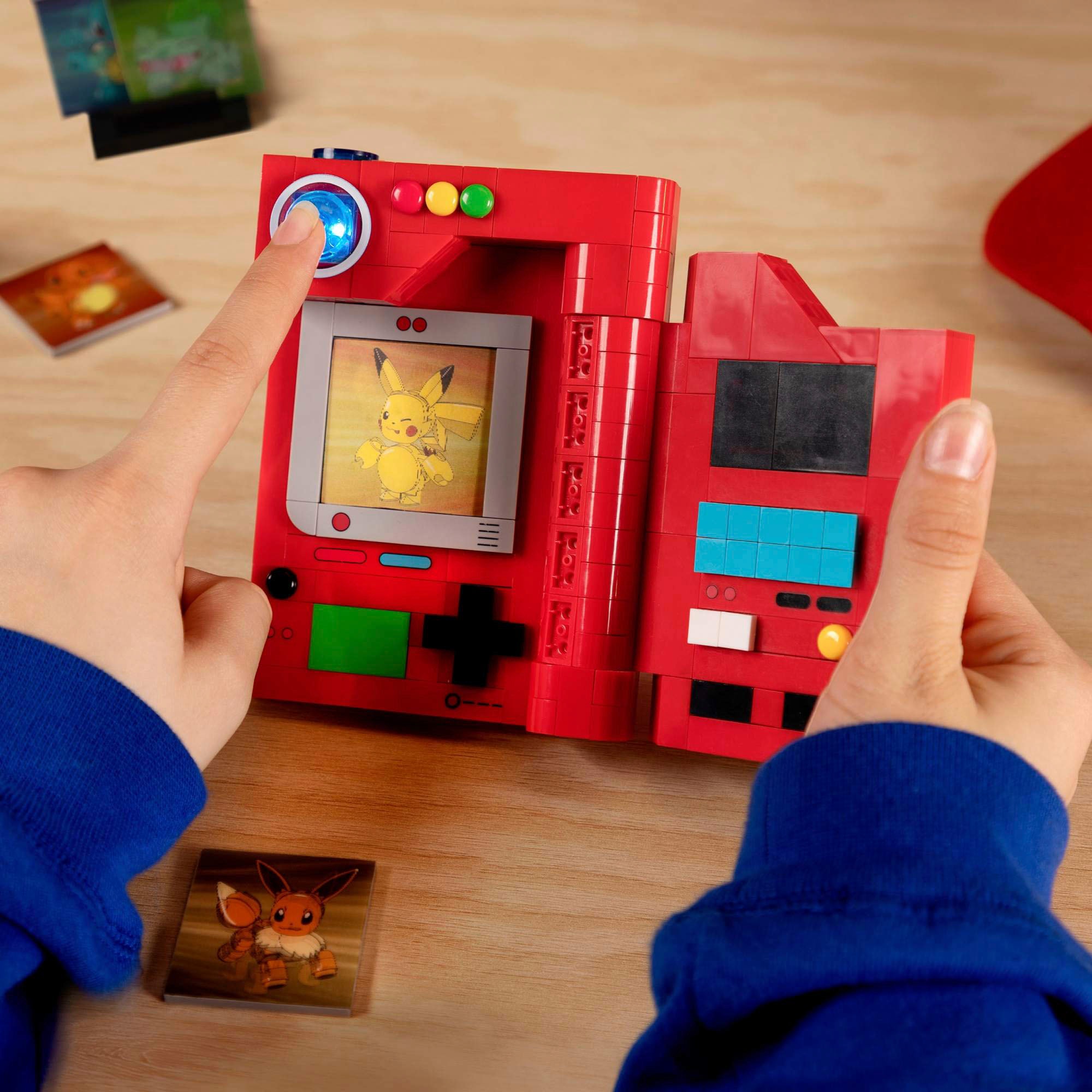 MEGA Konstruktions-Spielset »MEGA Pokémon Kanto-Region Pokédex Bauset«, (322 St.)
