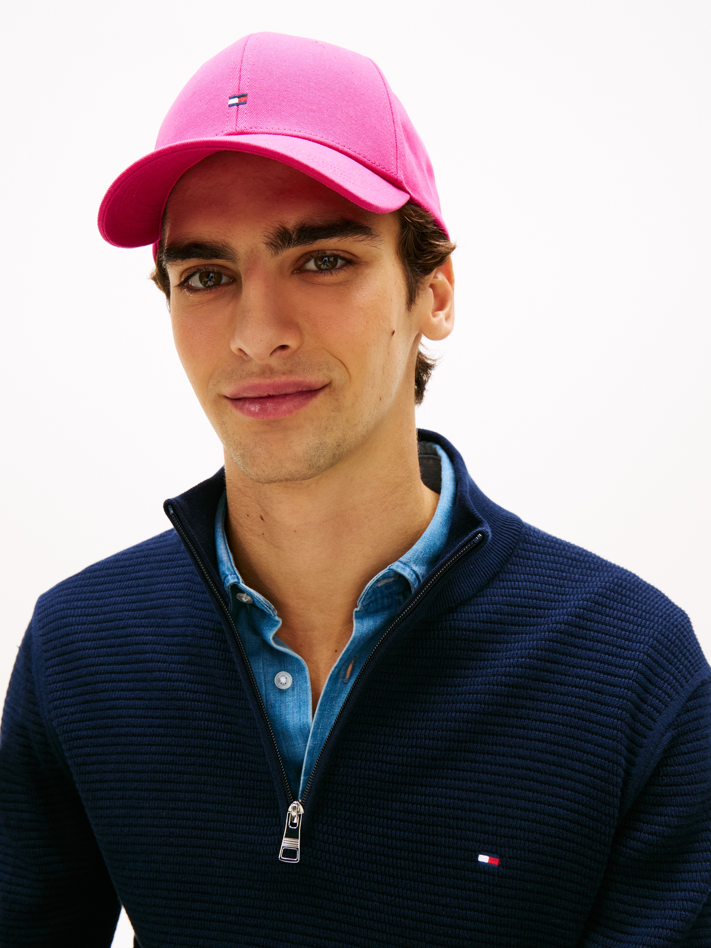 Tommy Hilfiger Baseball Cap "TH FLAG COTTON 6 PANEL CAP" Klemmverschluss, L günstig online kaufen