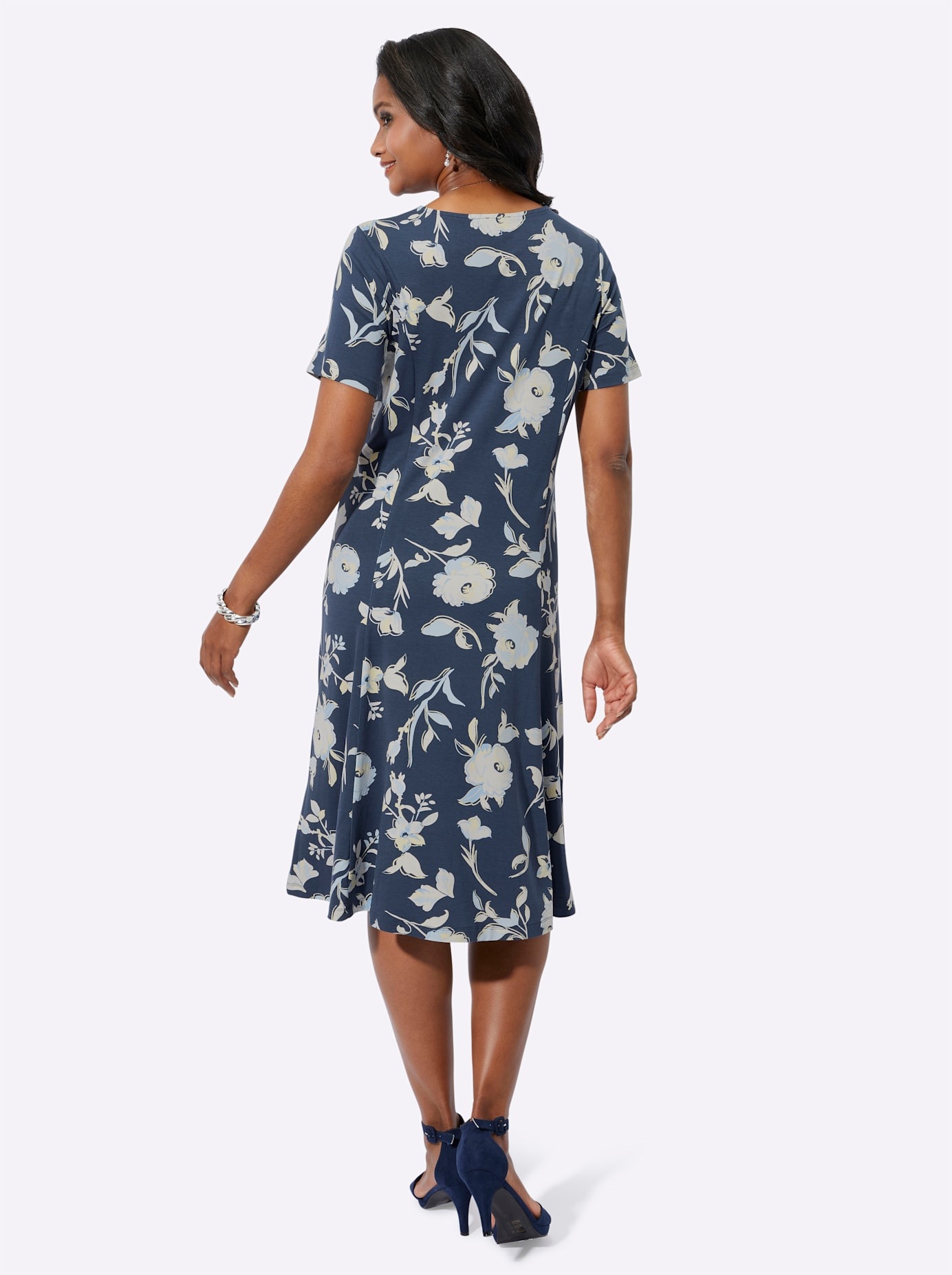 Lady Jersey Dress Blue 54 2
