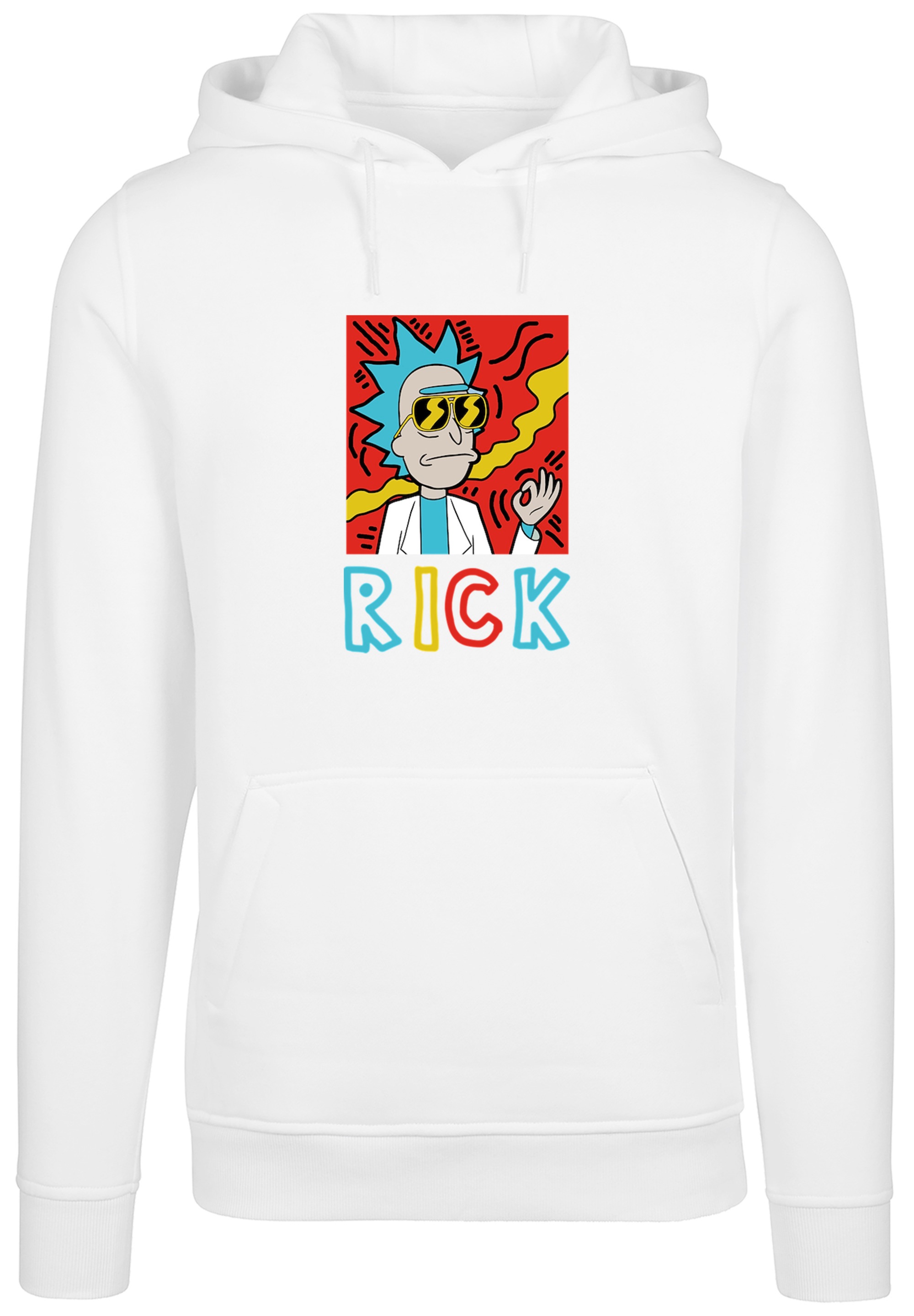 F4NT4STIC Sweatshirt »Hoodie Cool Rick - Rick and Morty«, Herren,Premium Merch,Slim-Fit,Kapuzenpullover,Bedruckt