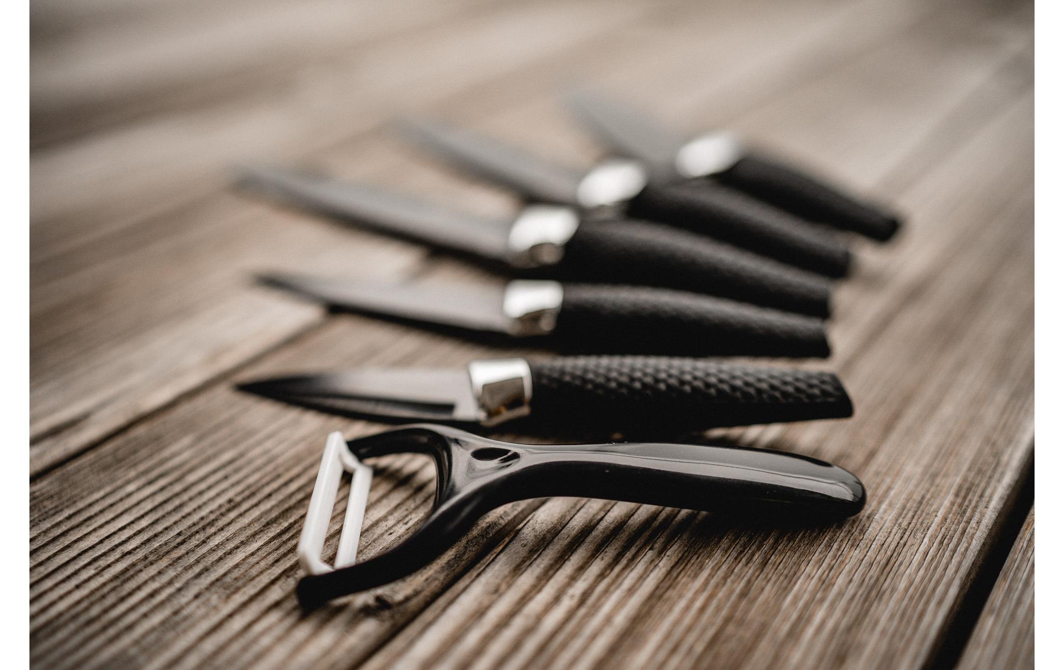 Kadastar Messer-Set »Premium Black 6«