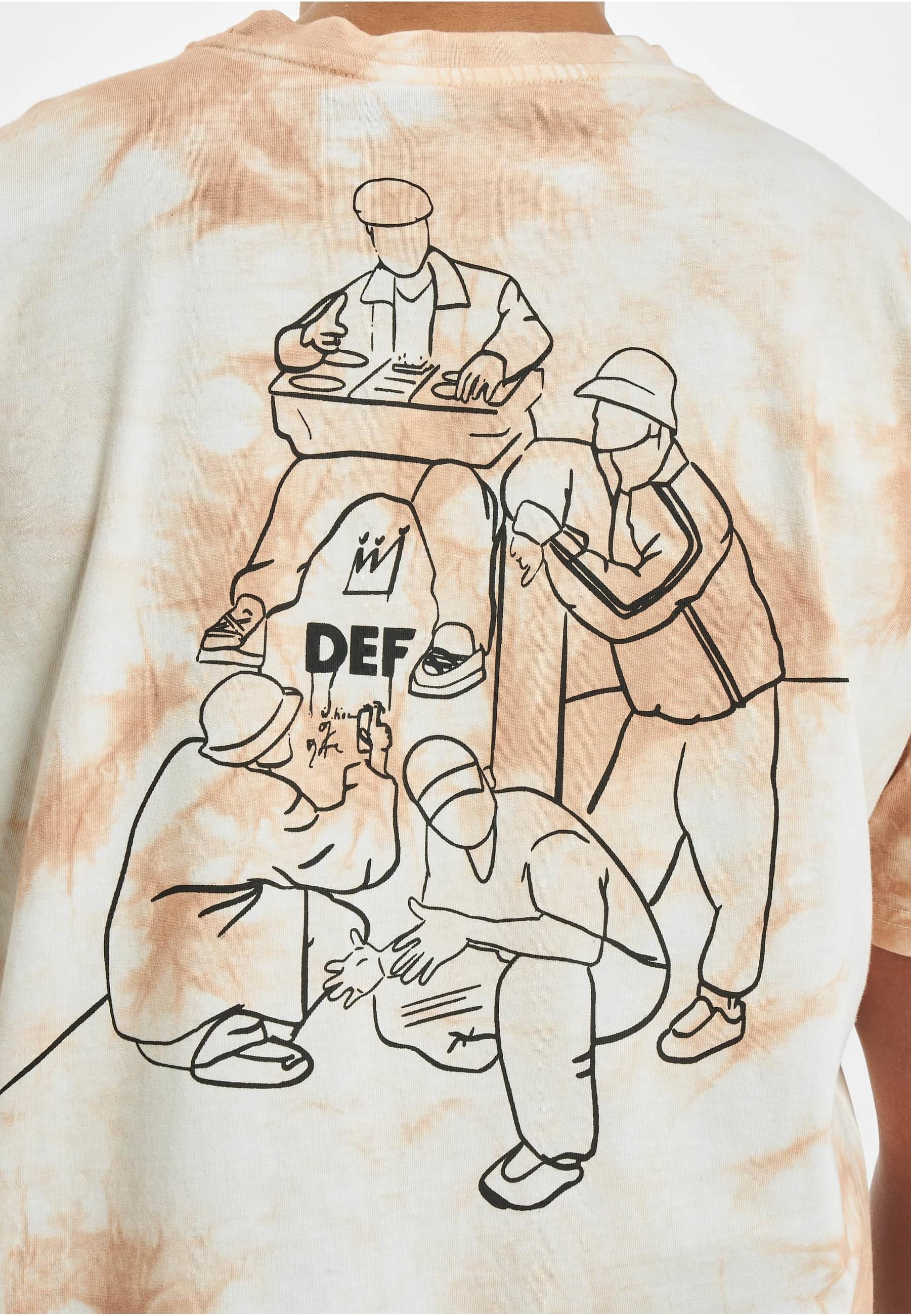 DEF T-Shirt »DEF Herren Tie Dye Capsule T-Shirt«, (1 tlg.)
