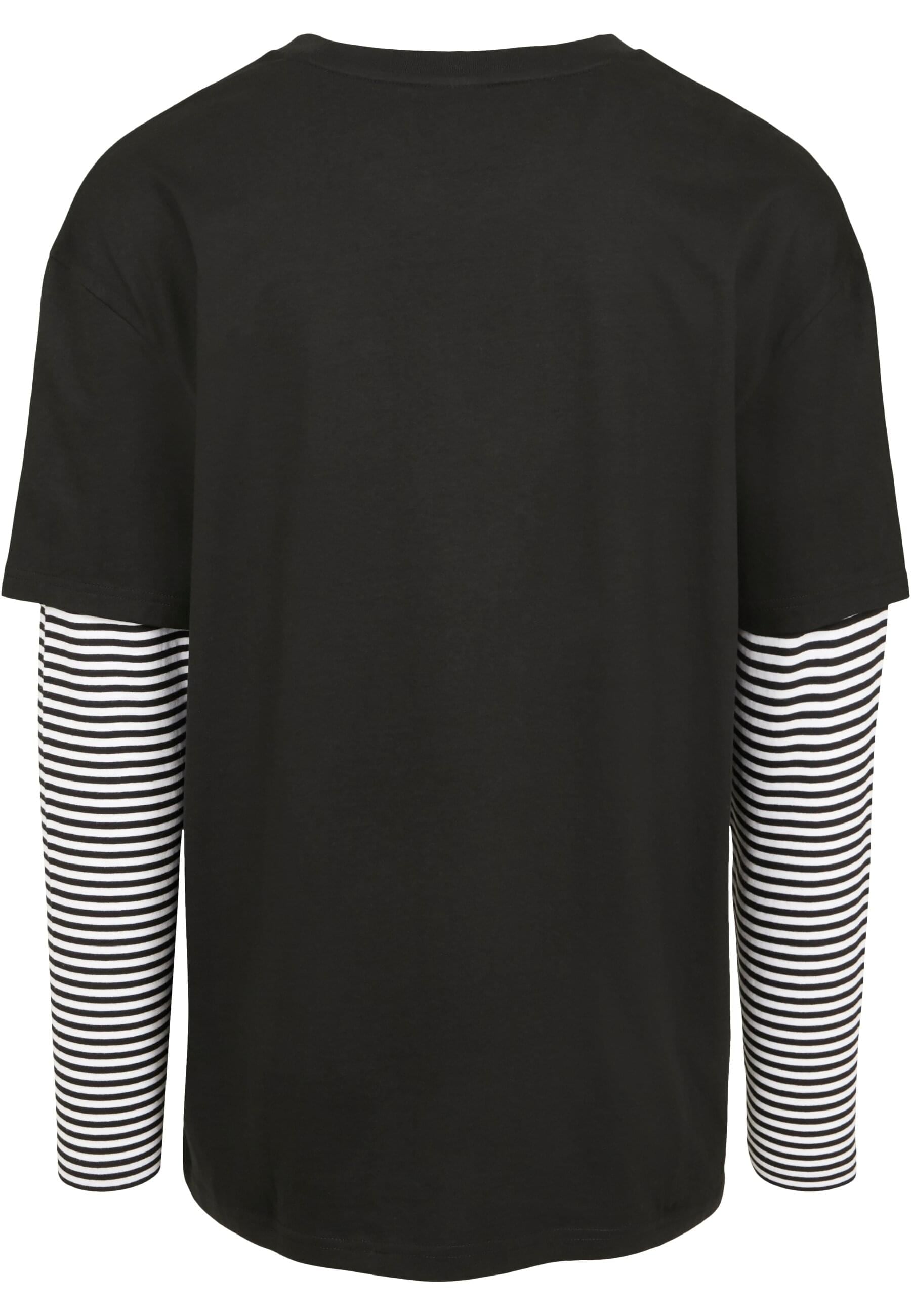URBAN CLASSICS Longsleeve »Urban Classics Herren Oversized Double Layer Striped LS Tee«, (1 tlg.)