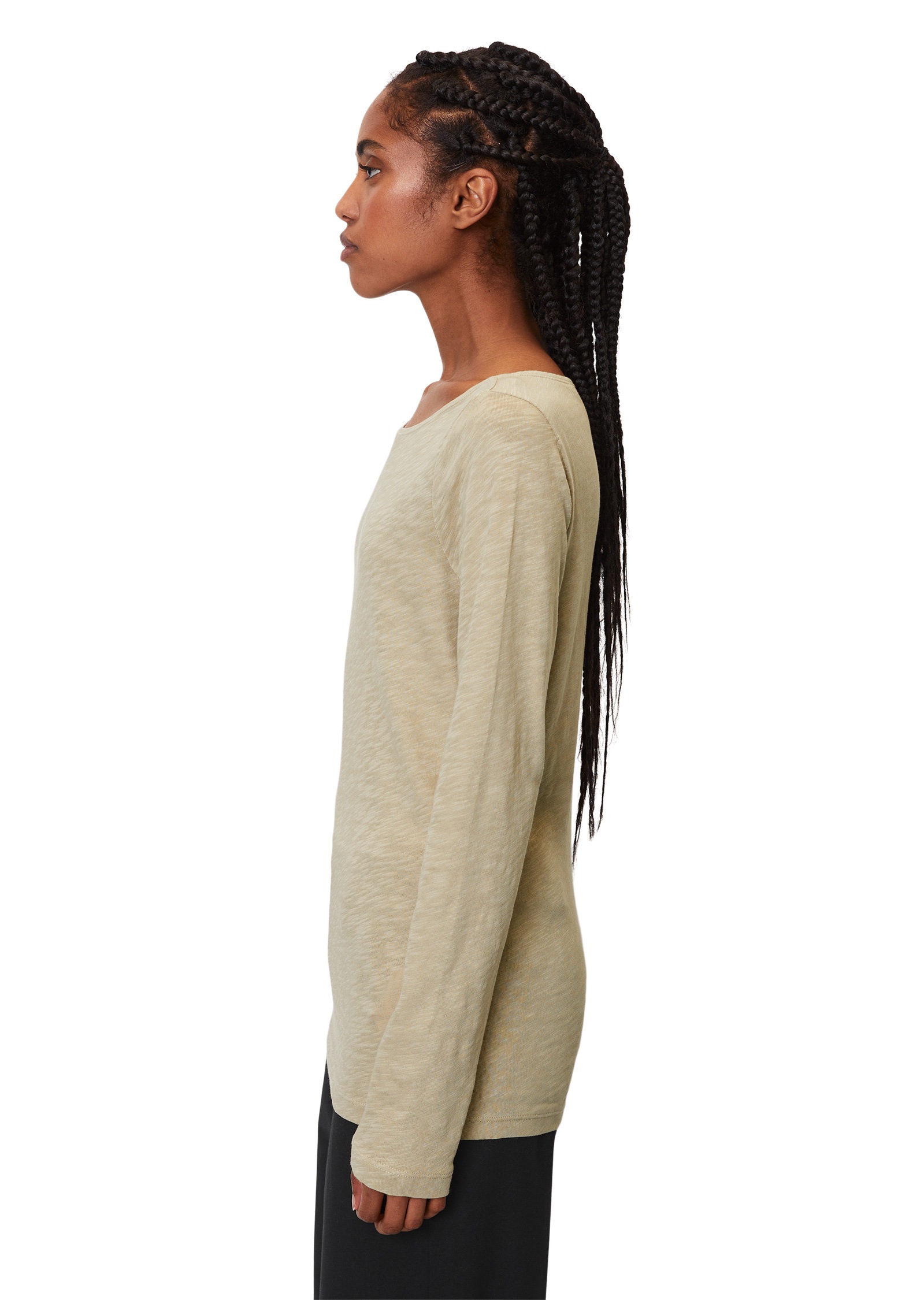 Marc O'Polo Langarmshirt »aus Organic Cotton Slub Jersey«