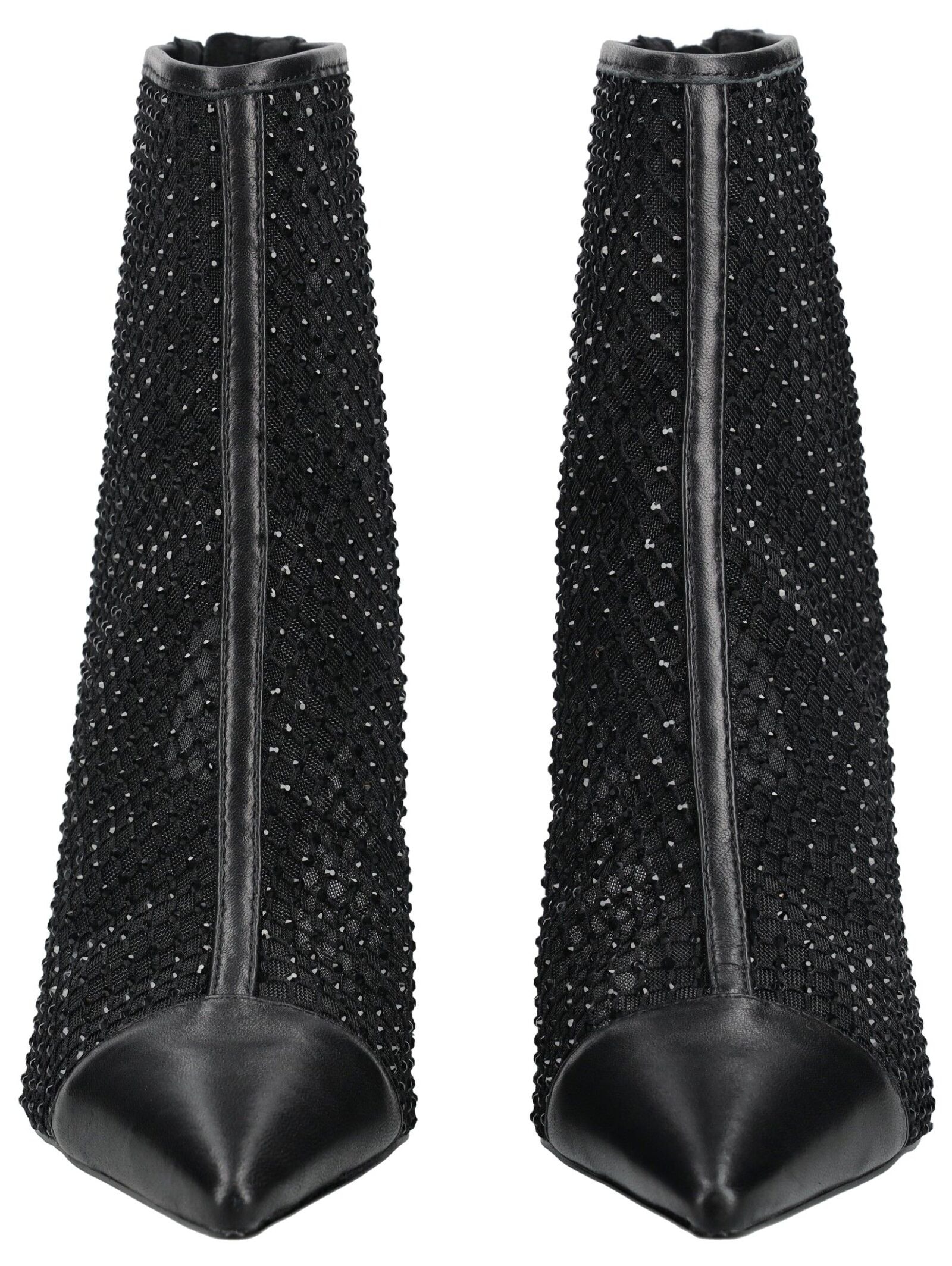 STEVE MADDEN High-Heel-Stiefelette »STEVE MADDEN Stiefelette Leder/Mesh«