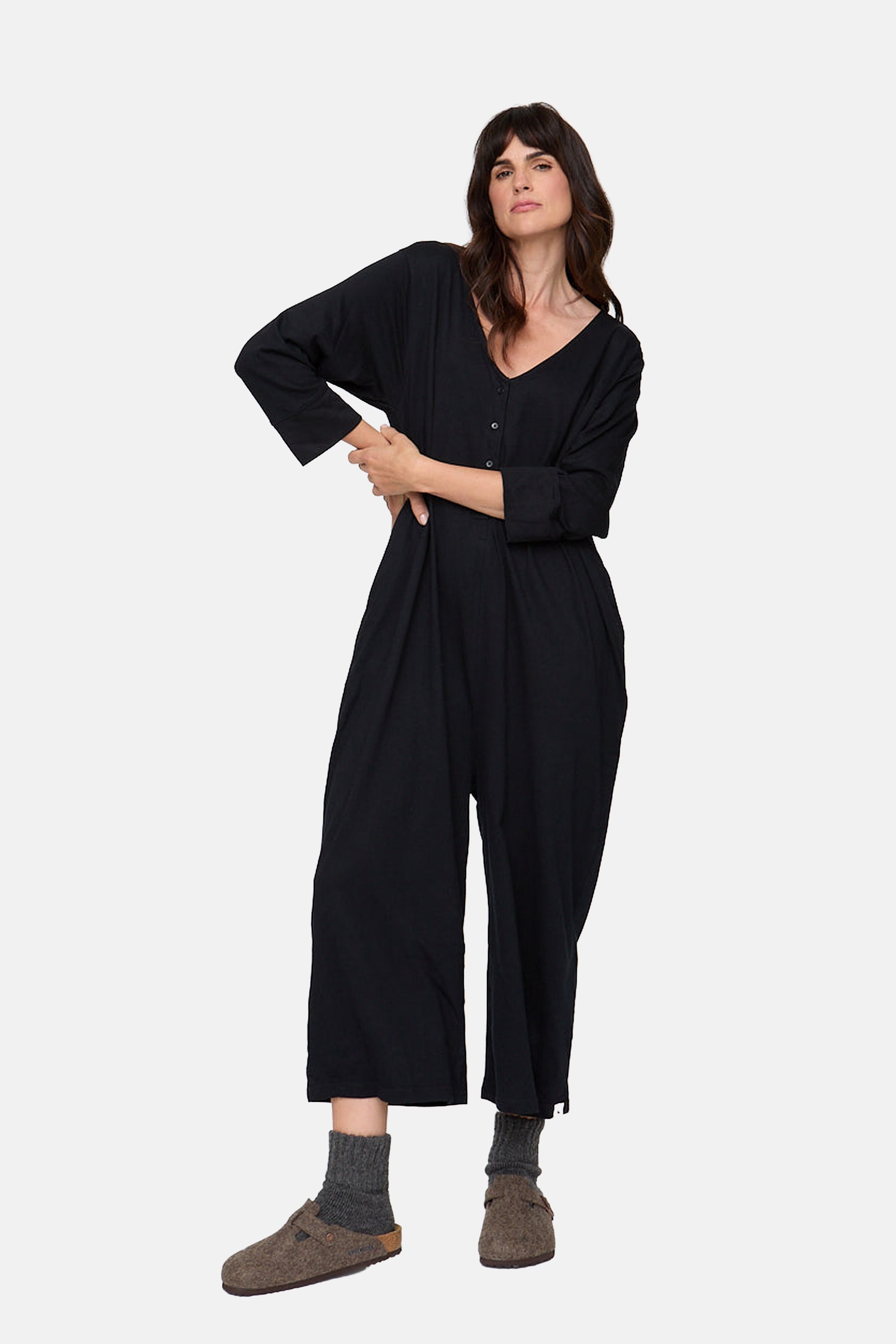 Turtledove London Jumpsuit »Mai V-Neck Jumpsuit Damen«