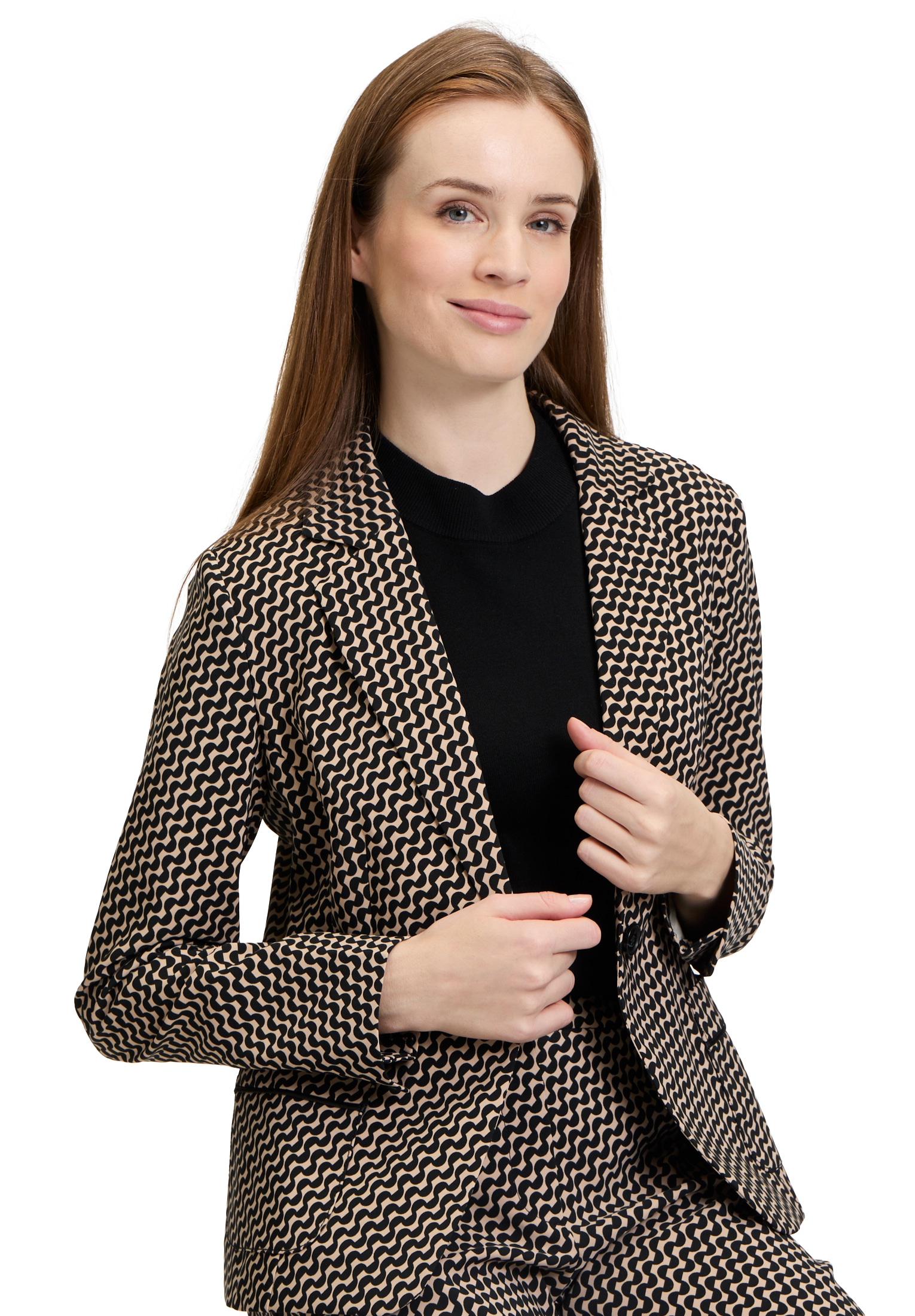 Betty Barclay Kurzblazer »Betty Barclay Damen Kurzblazer langarm«, Material