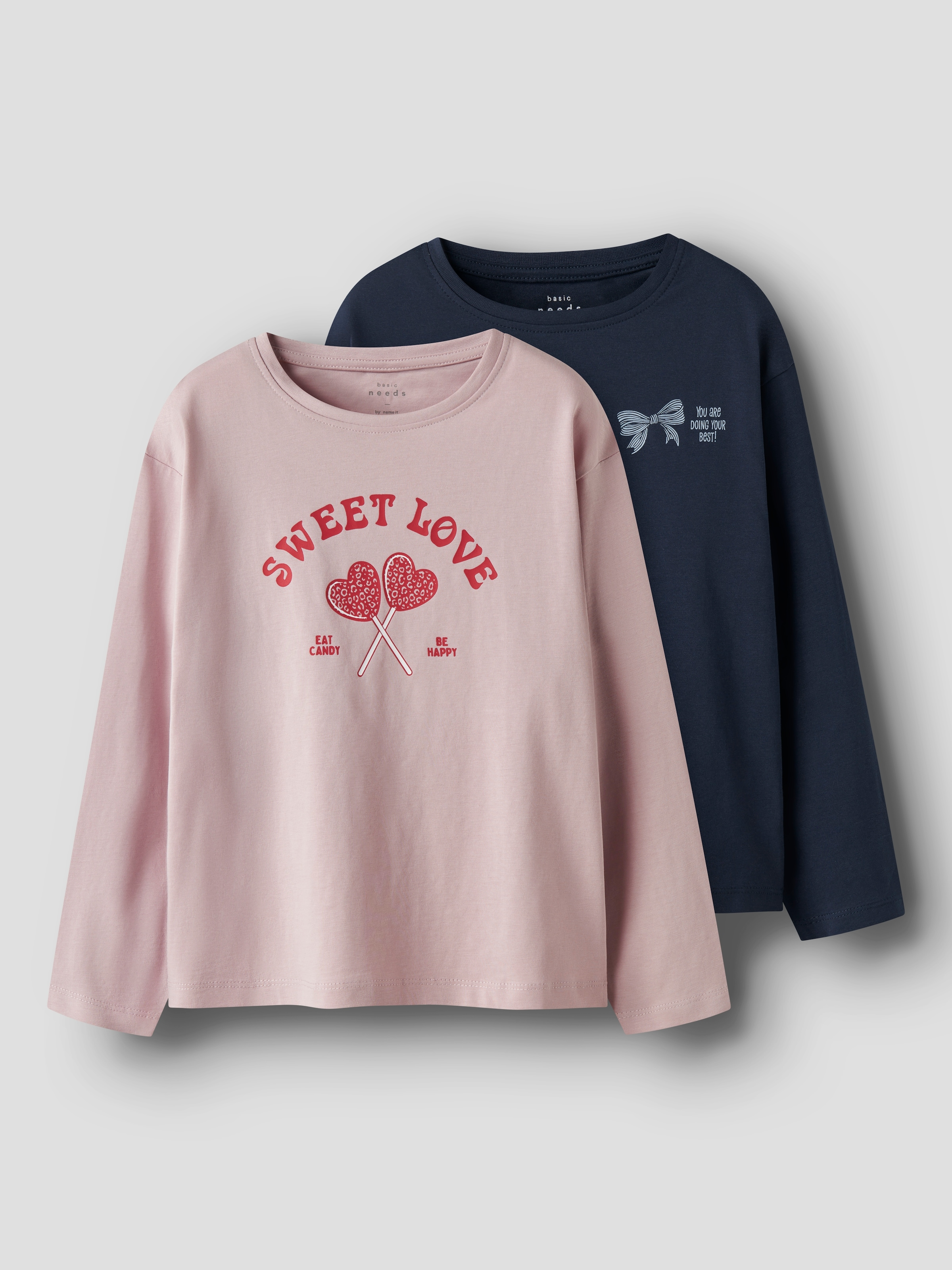 Name It Langarmshirt »NKFVEEN 2P LS RLX TOP«