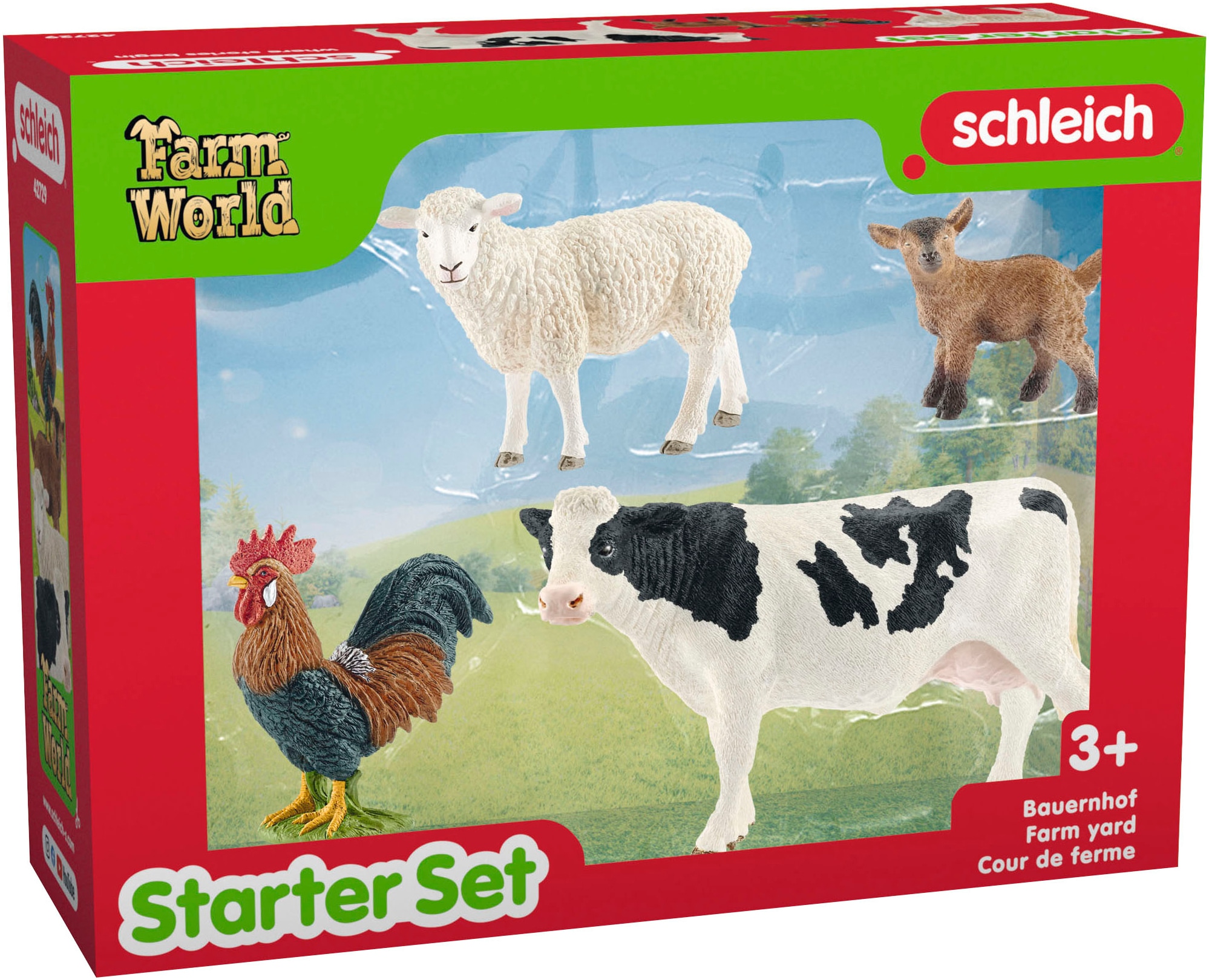 Spielfigur »FARM WORLD, Bauernhof Starter-Set (42729)«