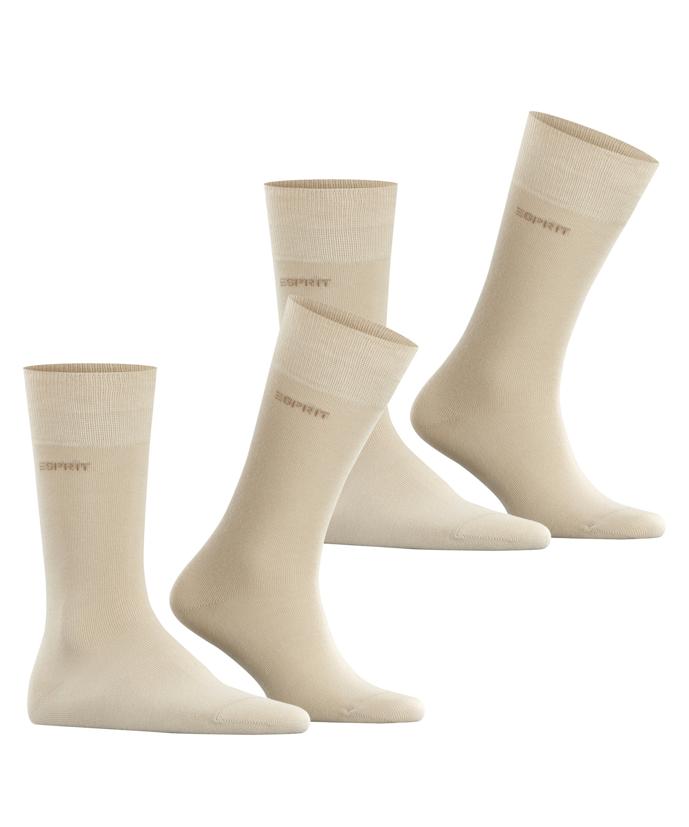 Esprit Socken "Basic Uni" 2er Pack, 2 Paar tlg. mit hohem Baumwollanteil at günstig online kaufen