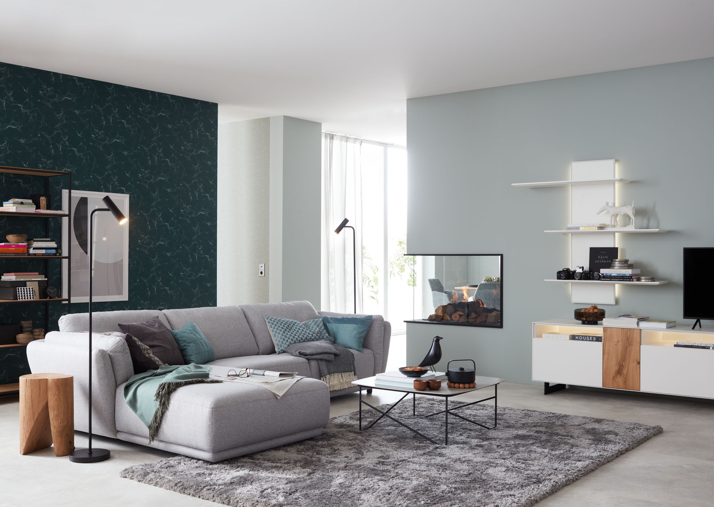 SCHÖNER WOHNEN-Kollektion Stehlampe »Stina«, Leuchtmittel LED-Modul | LED fest integriert