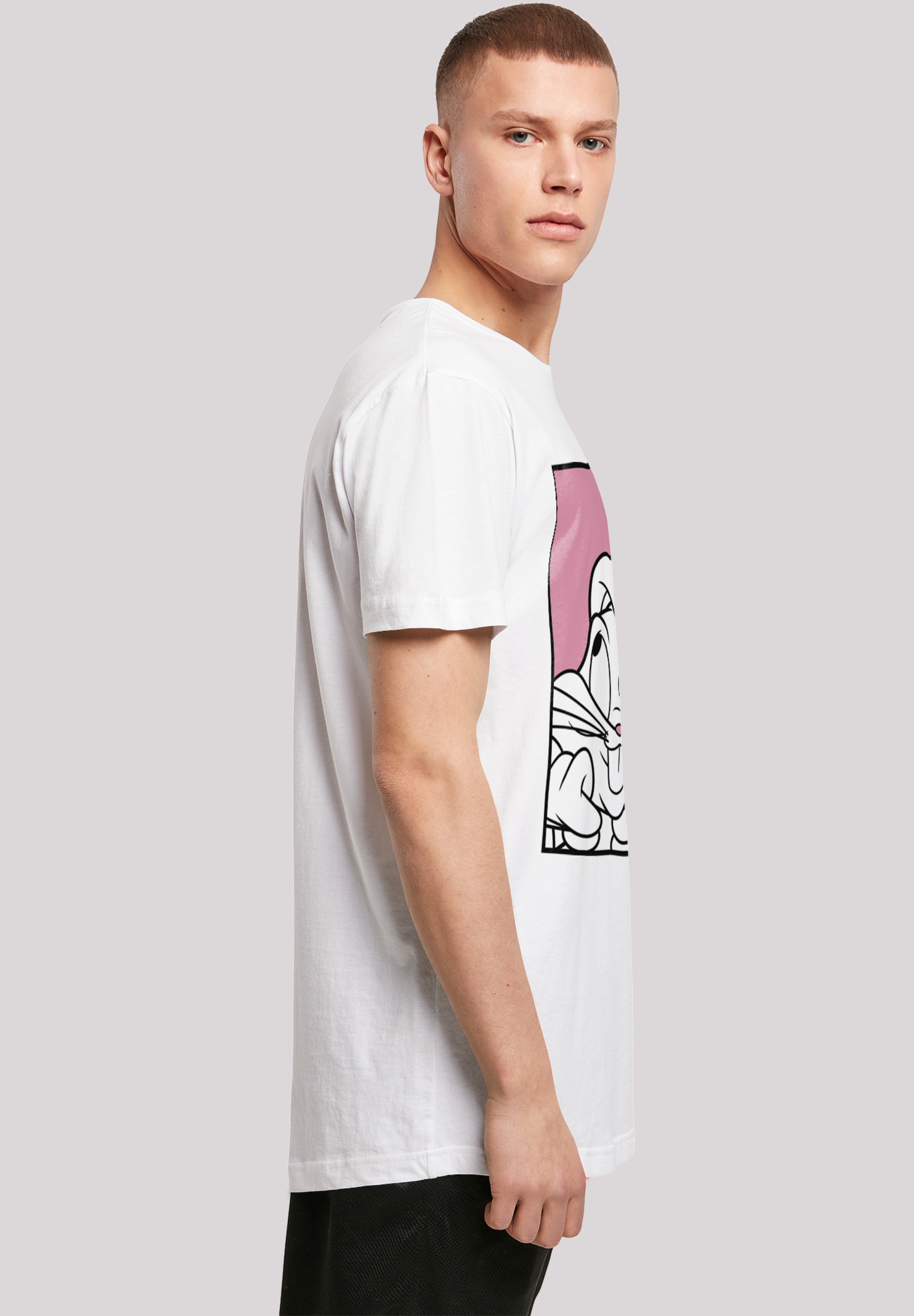 F4NT4STIC T-Shirt »Looney Tunes Bugs Bunny Adore« Print