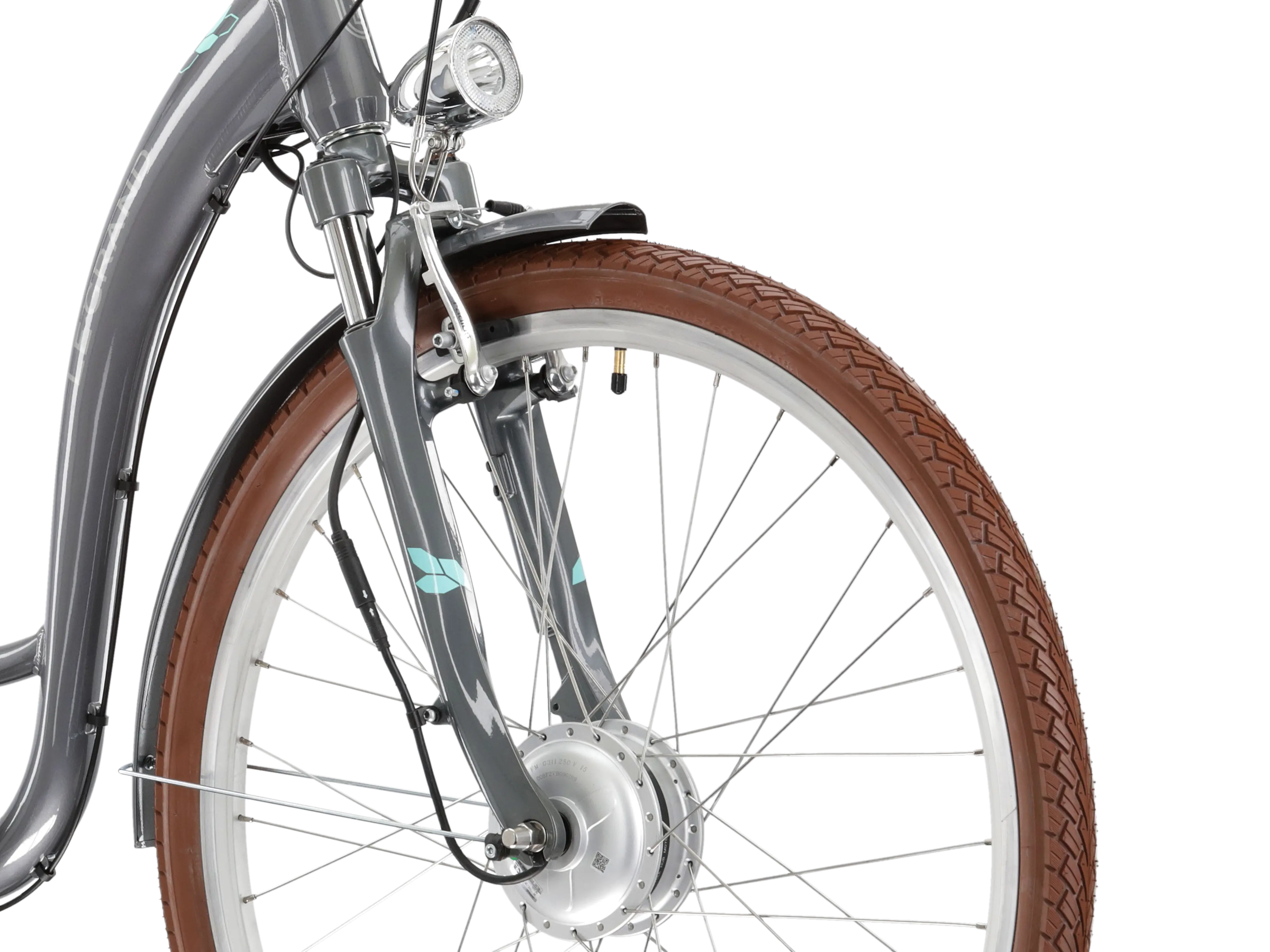 Kross »KROSS E-Citybike Lille 1.0 10,8Ah/450Wh 28 Zoll 3 Gänge« 3 Gang Shimano Nexus Schaltwerk Nabenschaltung Frontmotor 250 W
