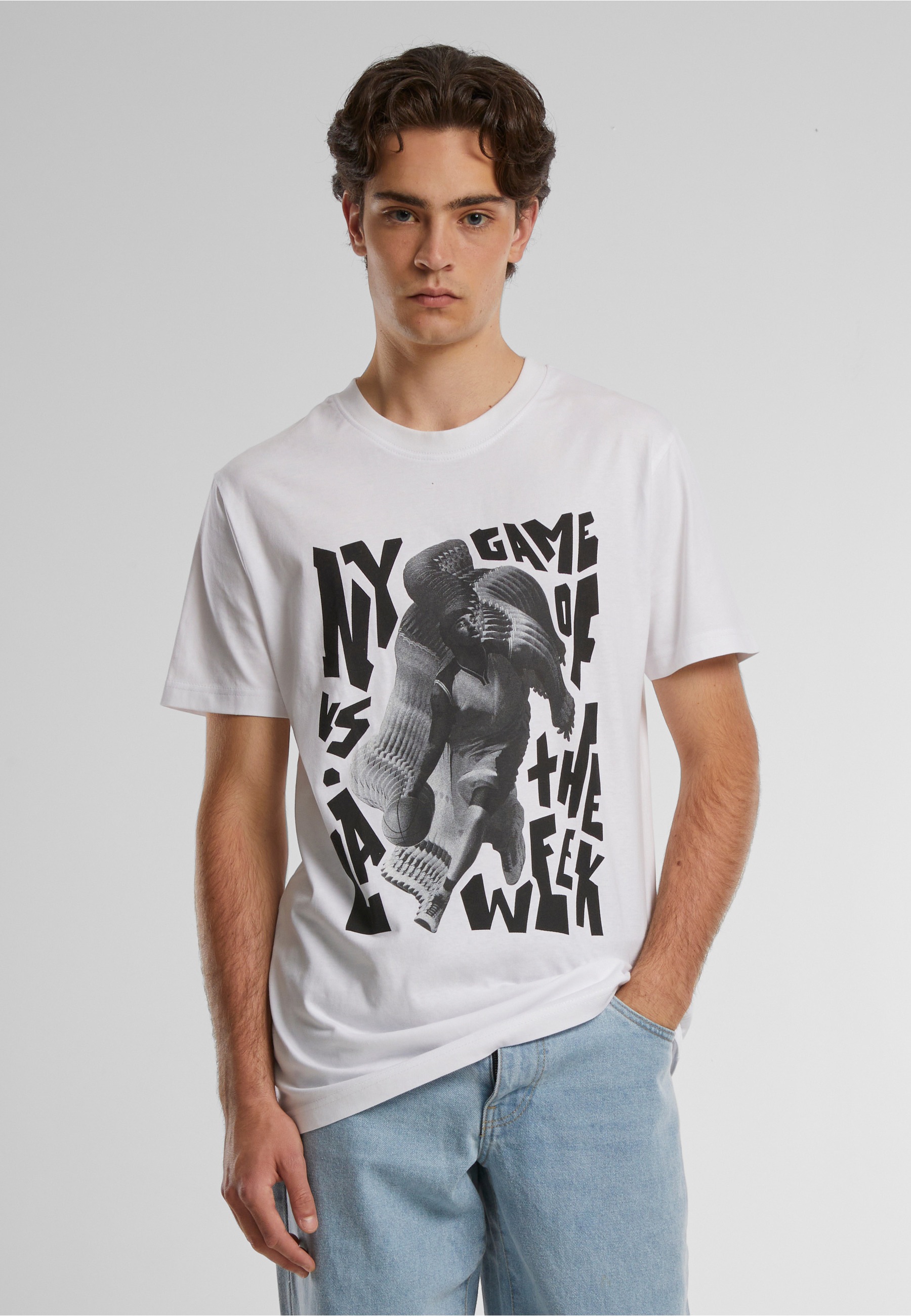 MisterTee T-Shirt »MisterTee Herren Game Of The Week Tee« 1 Stk.