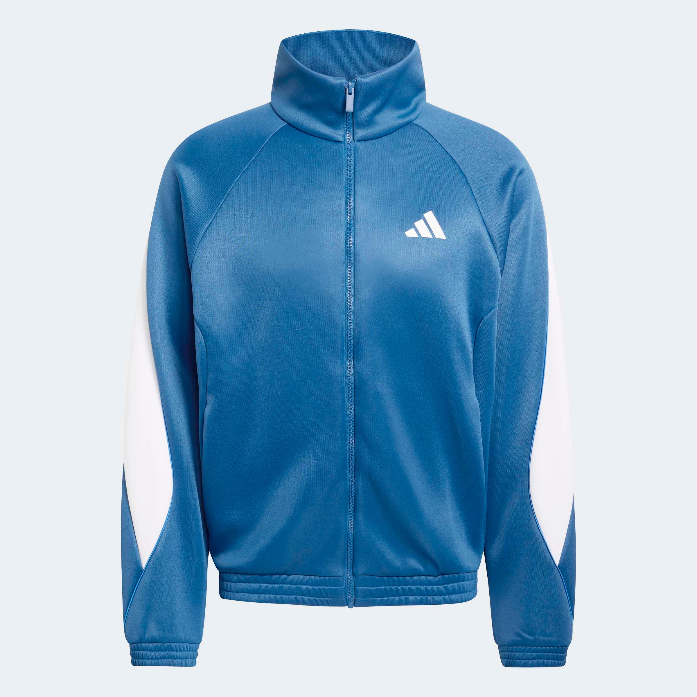 adidas Sportswear Trainingsjacke »STADIUM« mit Rollkragen, lockere Passform, aus Polyester und Baumwolle